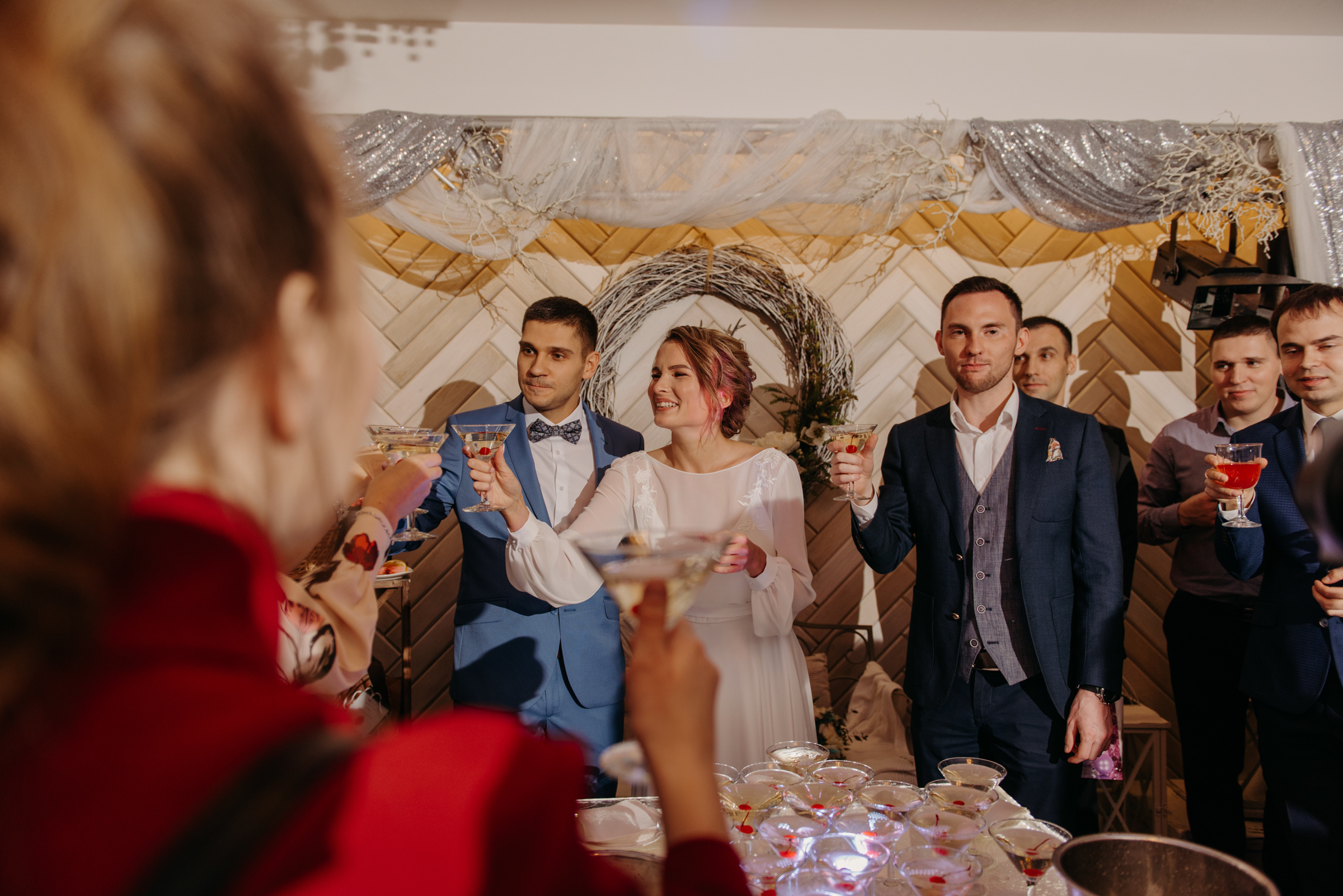 Осенняя свадьба Надежды и Дмитрия. Свадебный фотограф в Санкт-Петербурге Венера Ахметова