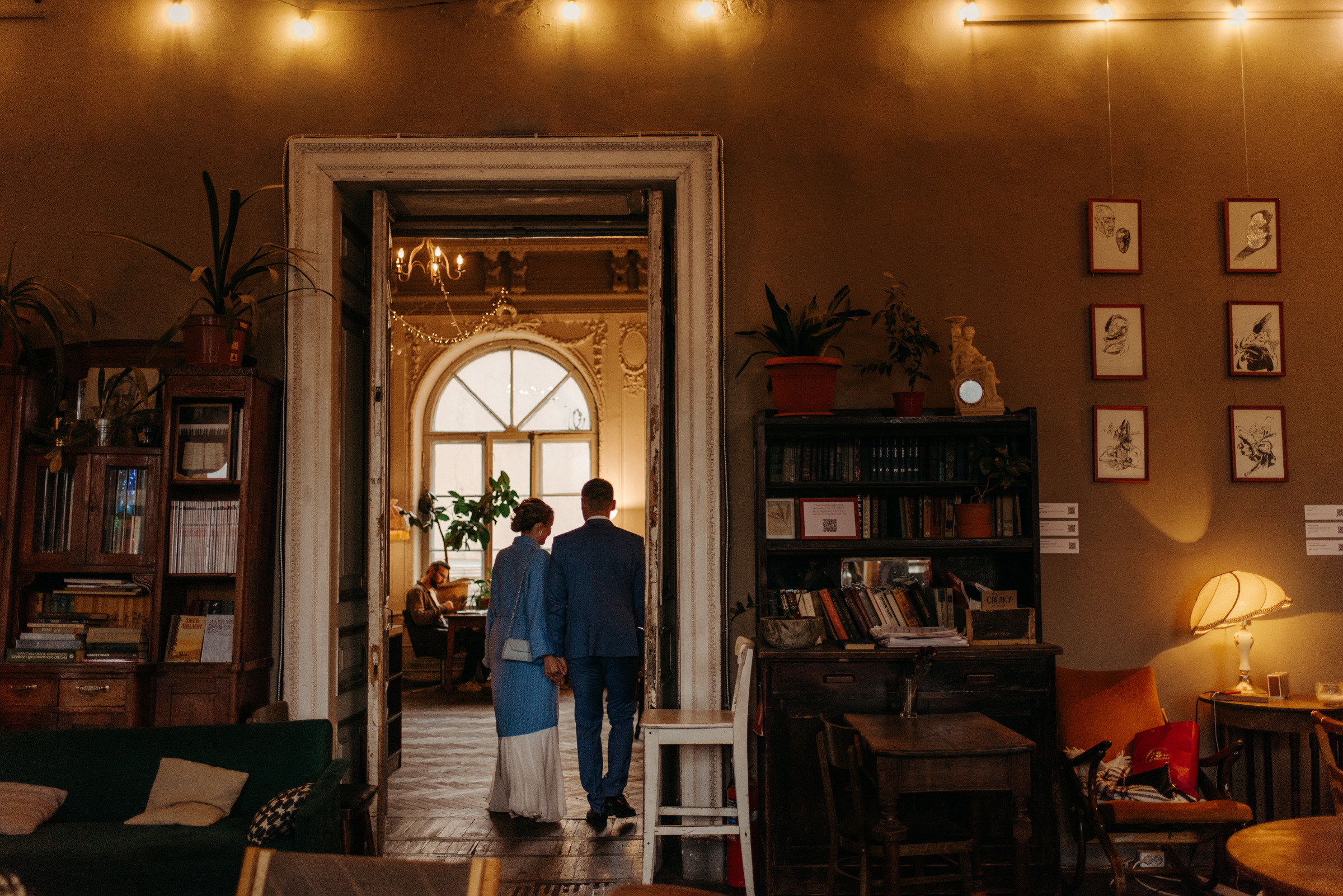 Осенняя свадьба Надежды и Дмитрия. Свадебный фотограф в Санкт-Петербурге Венера Ахметова