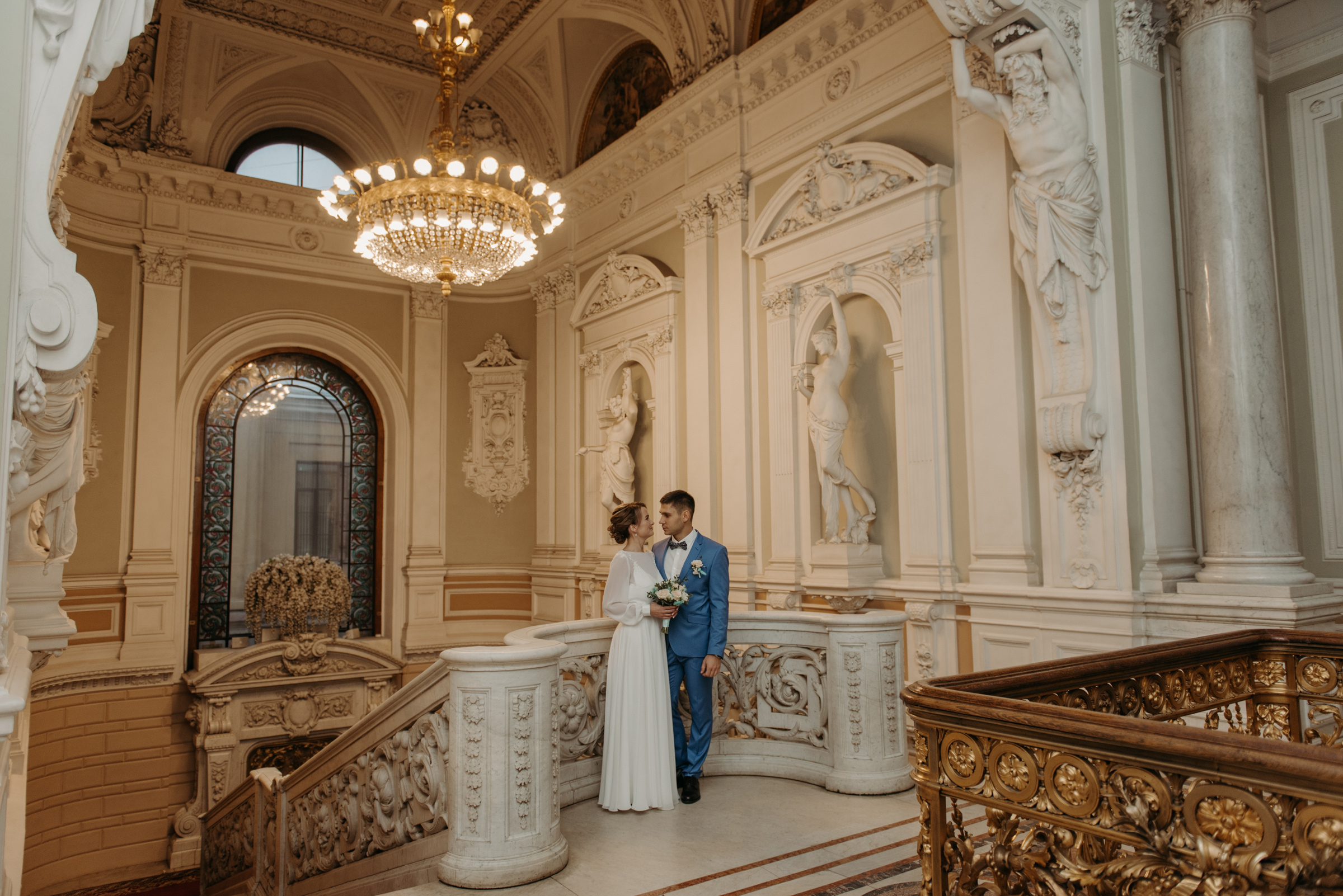 Осенняя свадьба Надежды и Дмитрия. Свадебный фотограф в Санкт-Петербурге Венера Ахметова