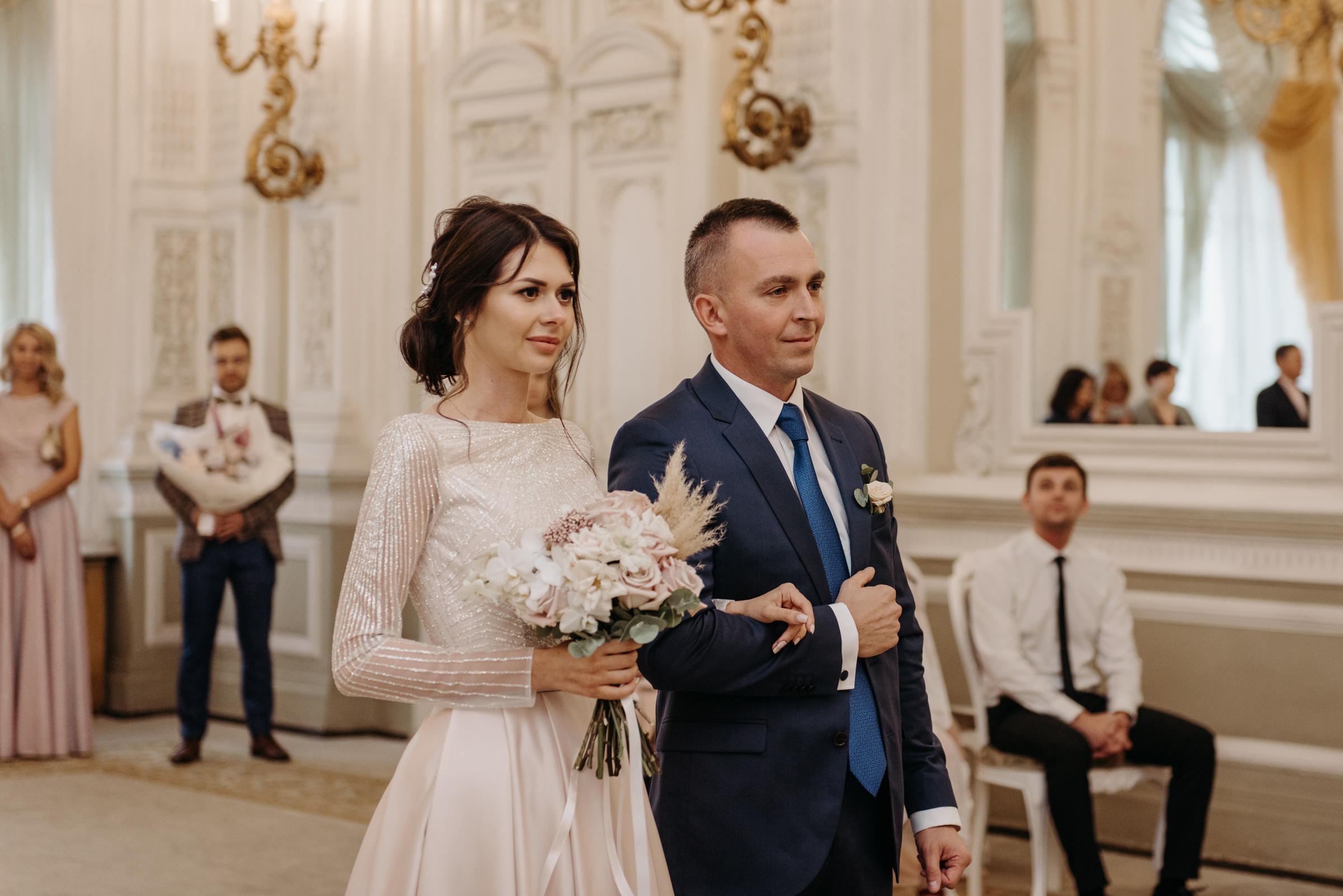 Осенняя свадьба Екатерины и Евгения. Свадебный фотограф в Санкт-Петербурге Венера Ахметова