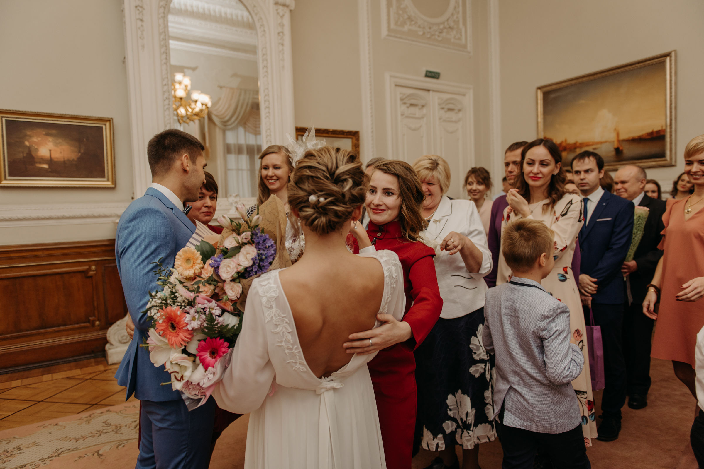 Осенняя свадьба Надежды и Дмитрия. Свадебный фотограф в Санкт-Петербурге Венера Ахметова