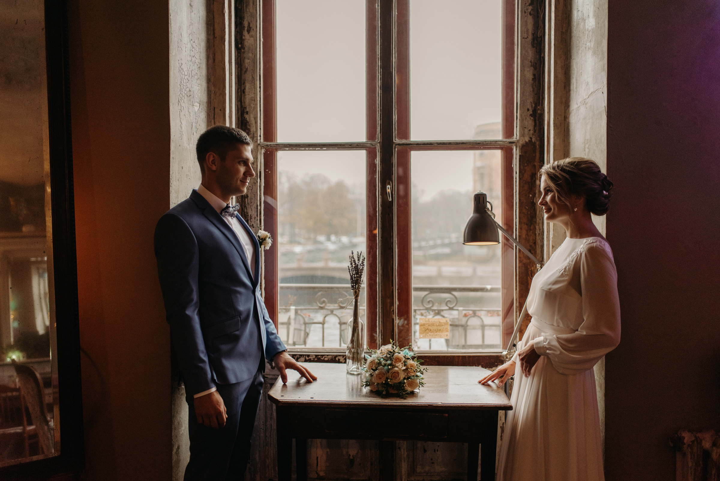 Осенняя свадьба Надежды и Дмитрия. Свадебный фотограф в Санкт-Петербурге Венера Ахметова