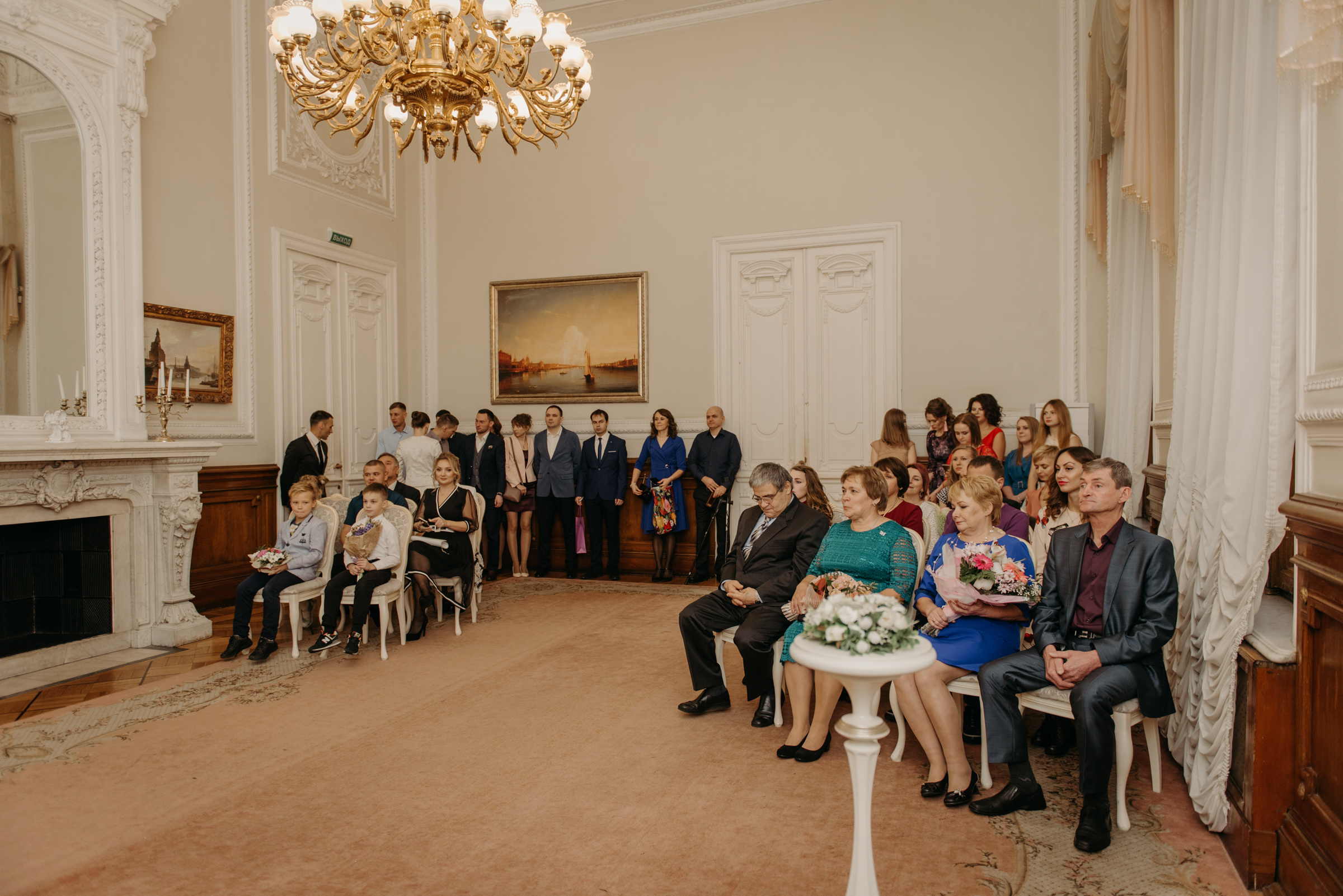 Осенняя свадьба Надежды и Дмитрия. Свадебный фотограф в Санкт-Петербурге Венера Ахметова