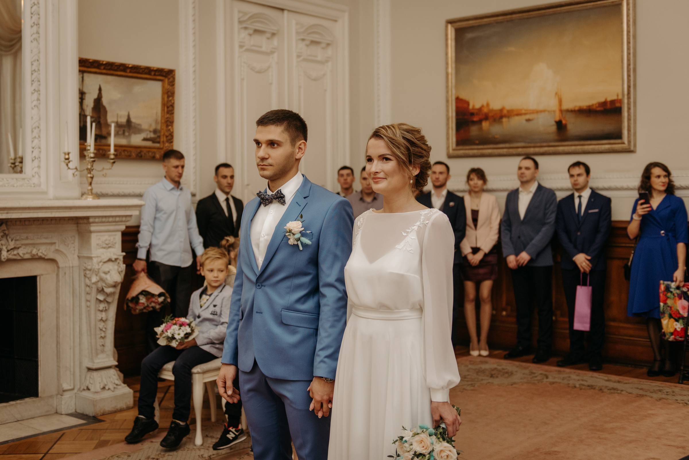 Осенняя свадьба Надежды и Дмитрия. Свадебный фотограф в Санкт-Петербурге Венера Ахметова