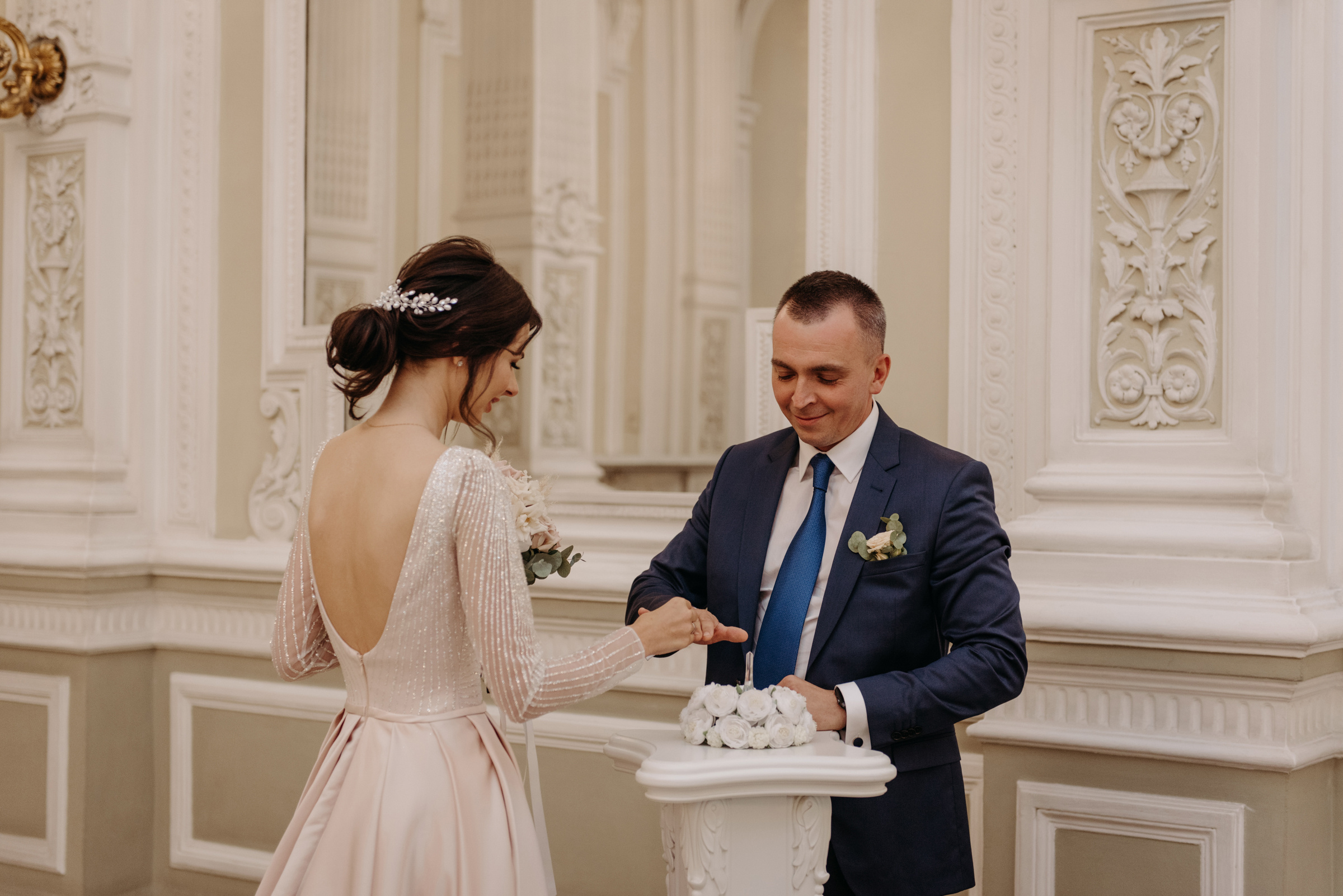 Осенняя свадьба Екатерины и Евгения. Свадебный фотограф в Санкт-Петербурге Венера Ахметова