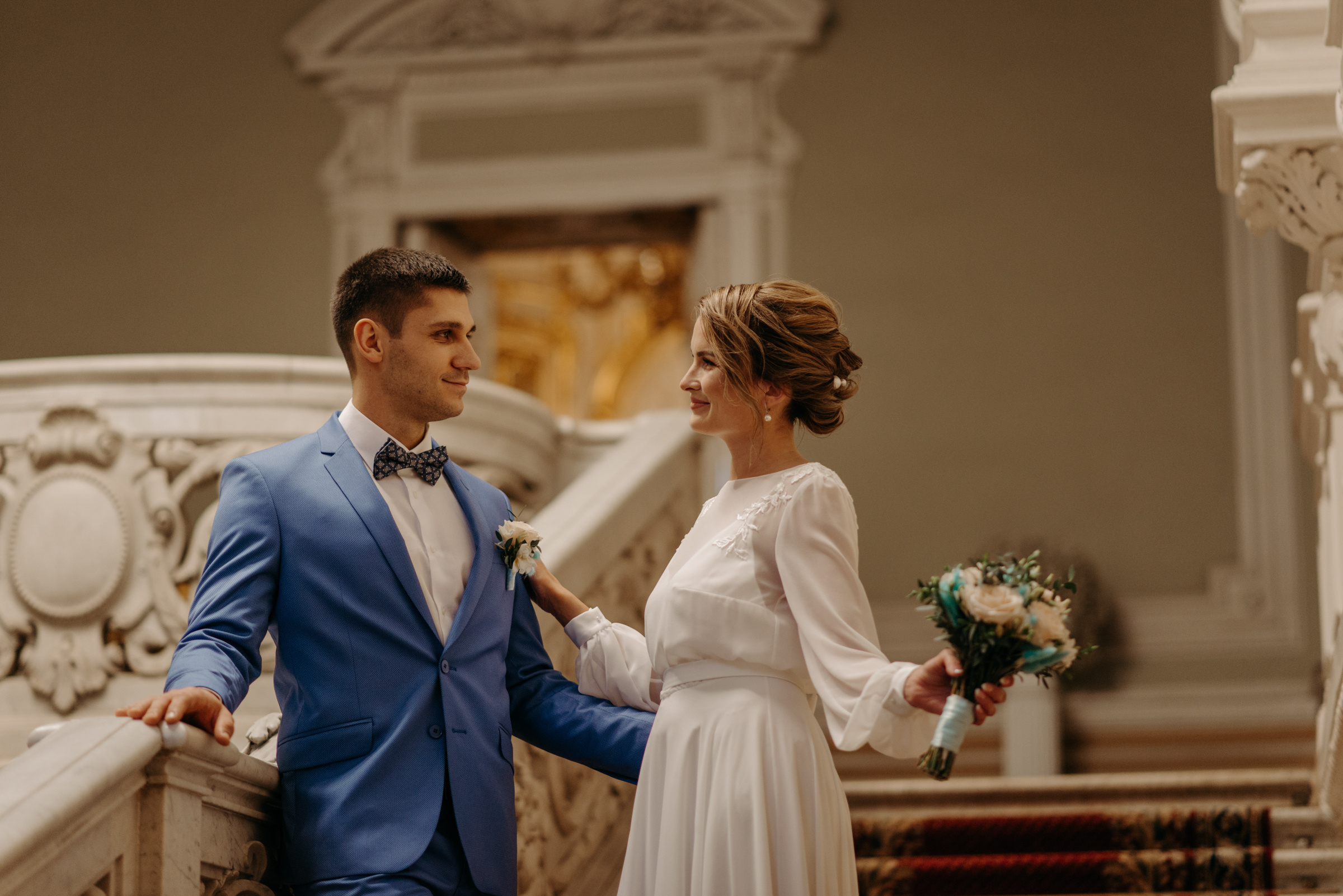 Осенняя свадьба Надежды и Дмитрия. Свадебный фотограф в Санкт-Петербурге Венера Ахметова