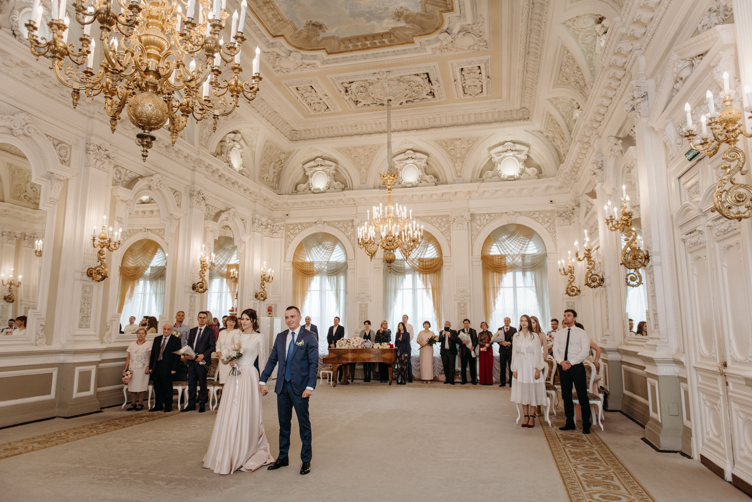 Осенняя свадьба Екатерины и Евгения. Свадебный фотограф в Санкт-Петербурге Венера Ахметова