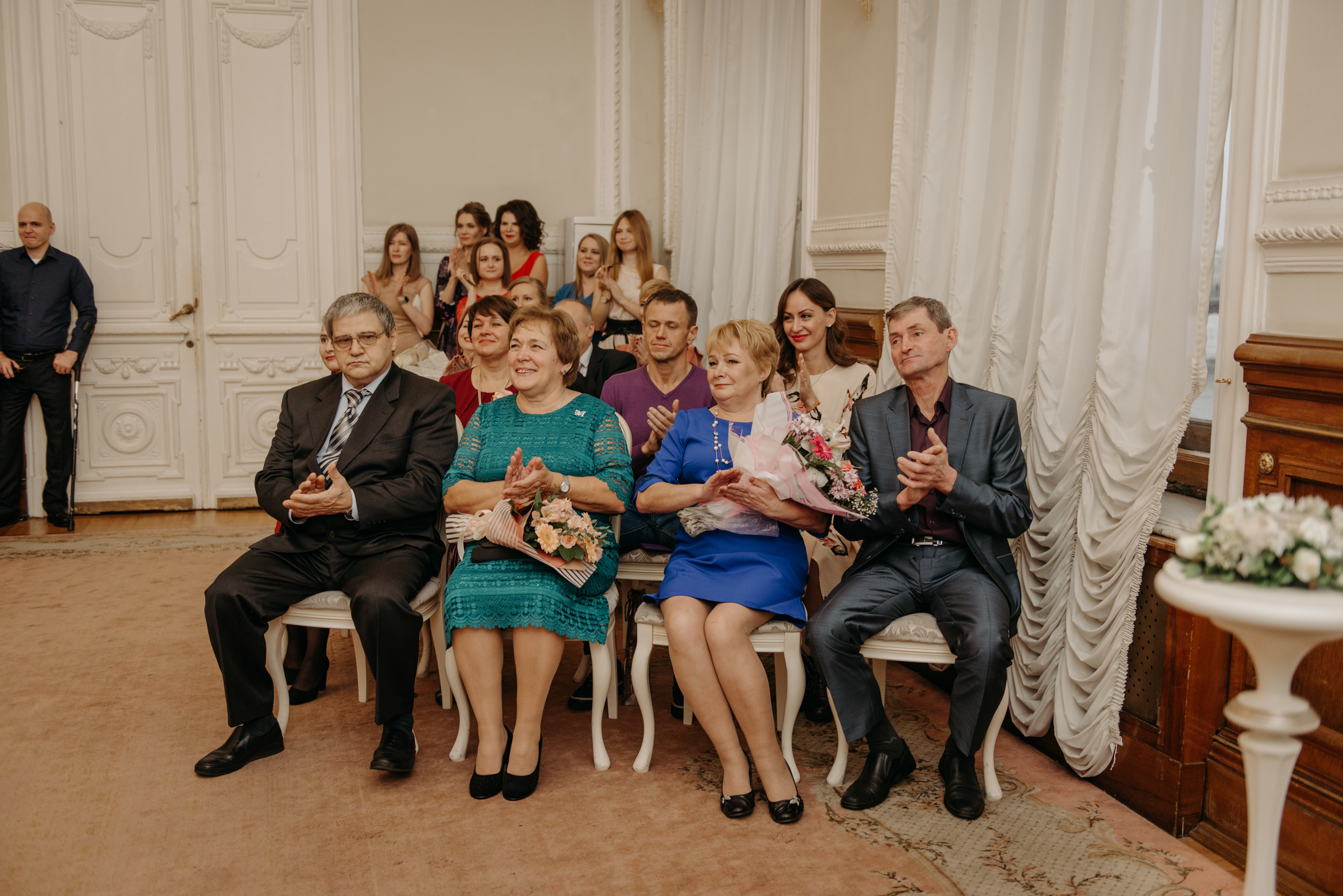 Осенняя свадьба Надежды и Дмитрия. Свадебный фотограф в Санкт-Петербурге Венера Ахметова