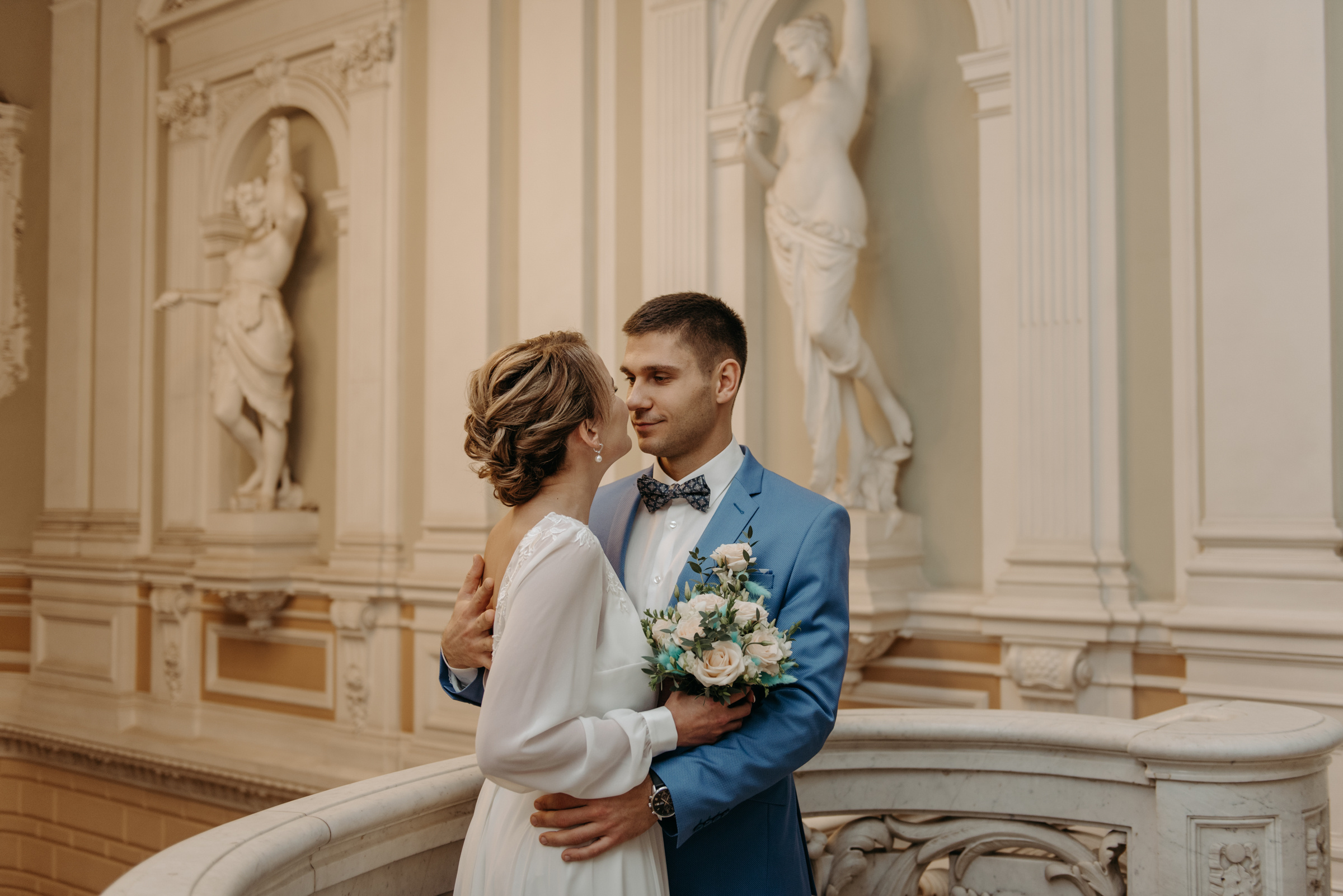 Осенняя свадьба Надежды и Дмитрия. Свадебный фотограф в Санкт-Петербурге Венера Ахметова