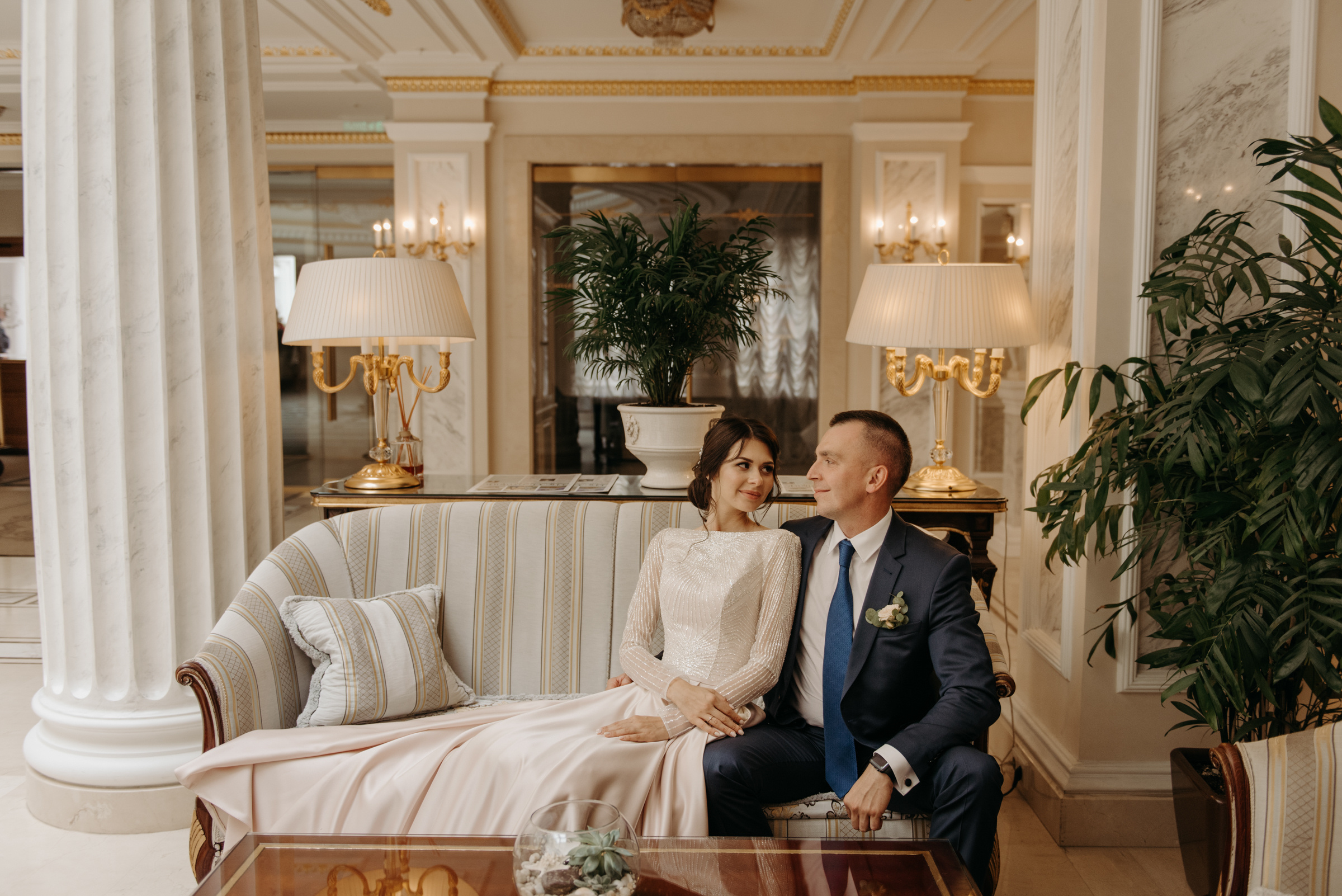 Осенняя свадьба Екатерины и Евгения. Свадебный фотограф в Санкт-Петербурге Венера Ахметова