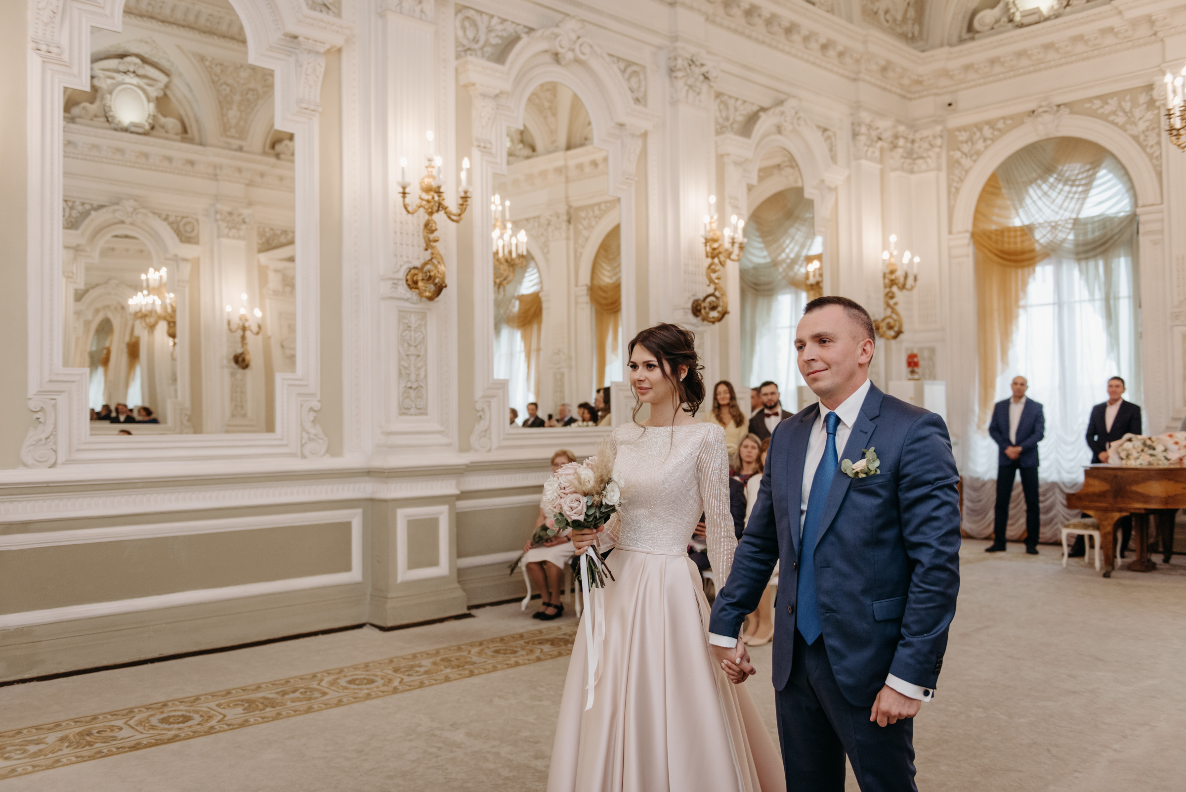 Осенняя свадьба Екатерины и Евгения. Свадебный фотограф в Санкт-Петербурге Венера Ахметова