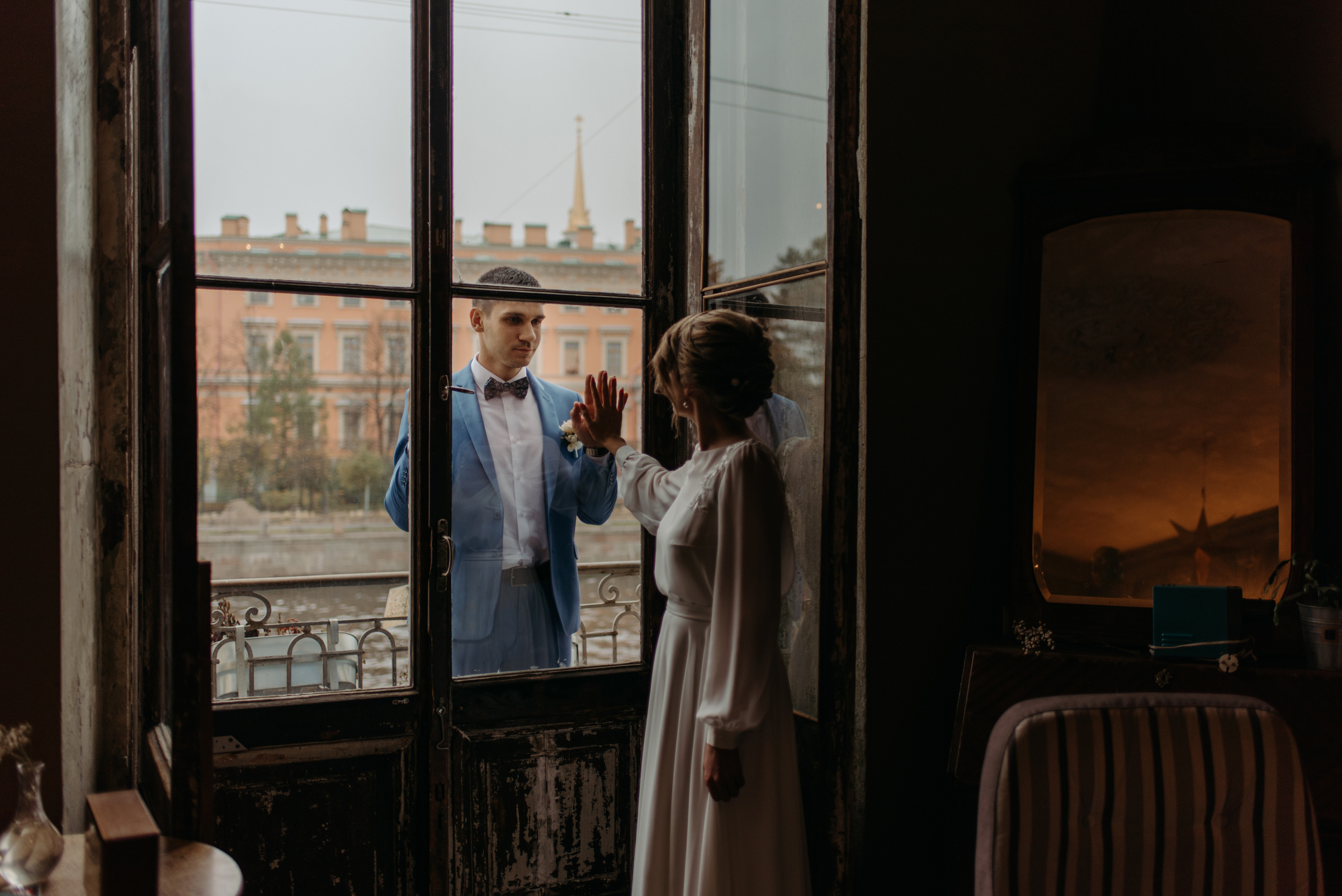 Осенняя свадьба Надежды и Дмитрия. Свадебный фотограф в Санкт-Петербурге Венера Ахметова