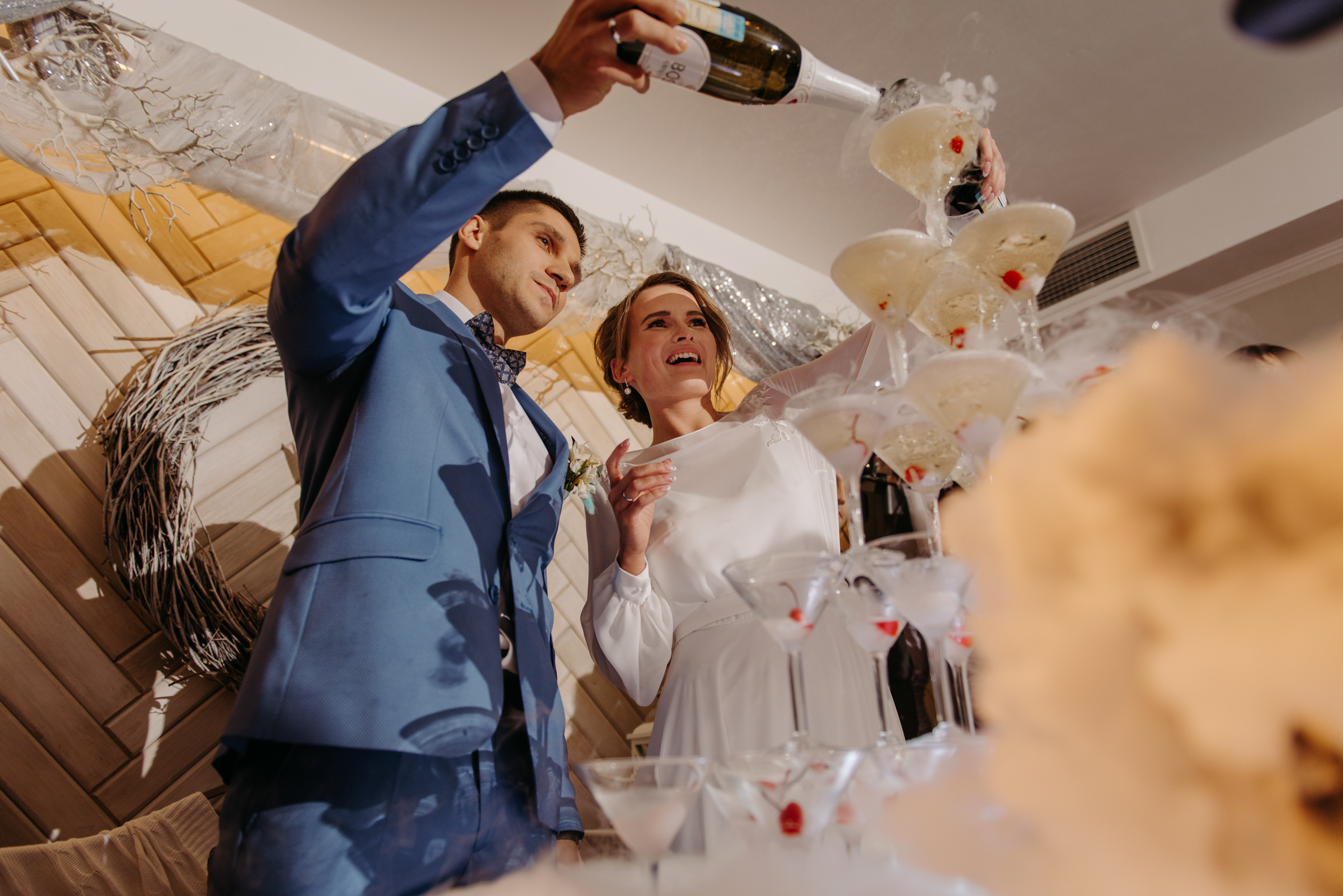 Осенняя свадьба Надежды и Дмитрия. Свадебный фотограф в Санкт-Петербурге Венера Ахметова