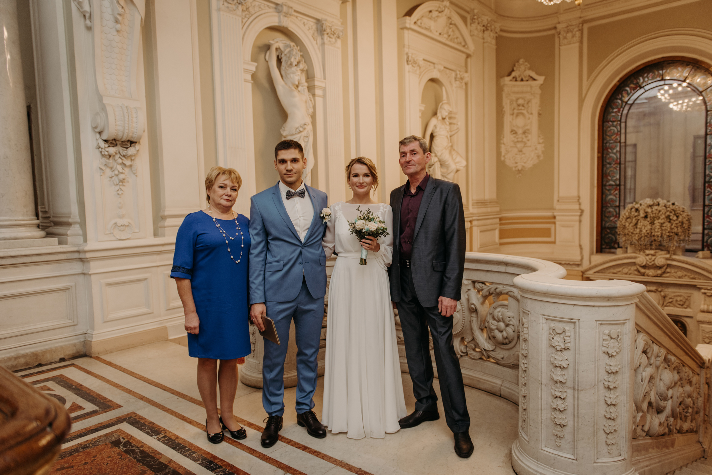 Осенняя свадьба Надежды и Дмитрия. Свадебный фотограф в Санкт-Петербурге Венера Ахметова