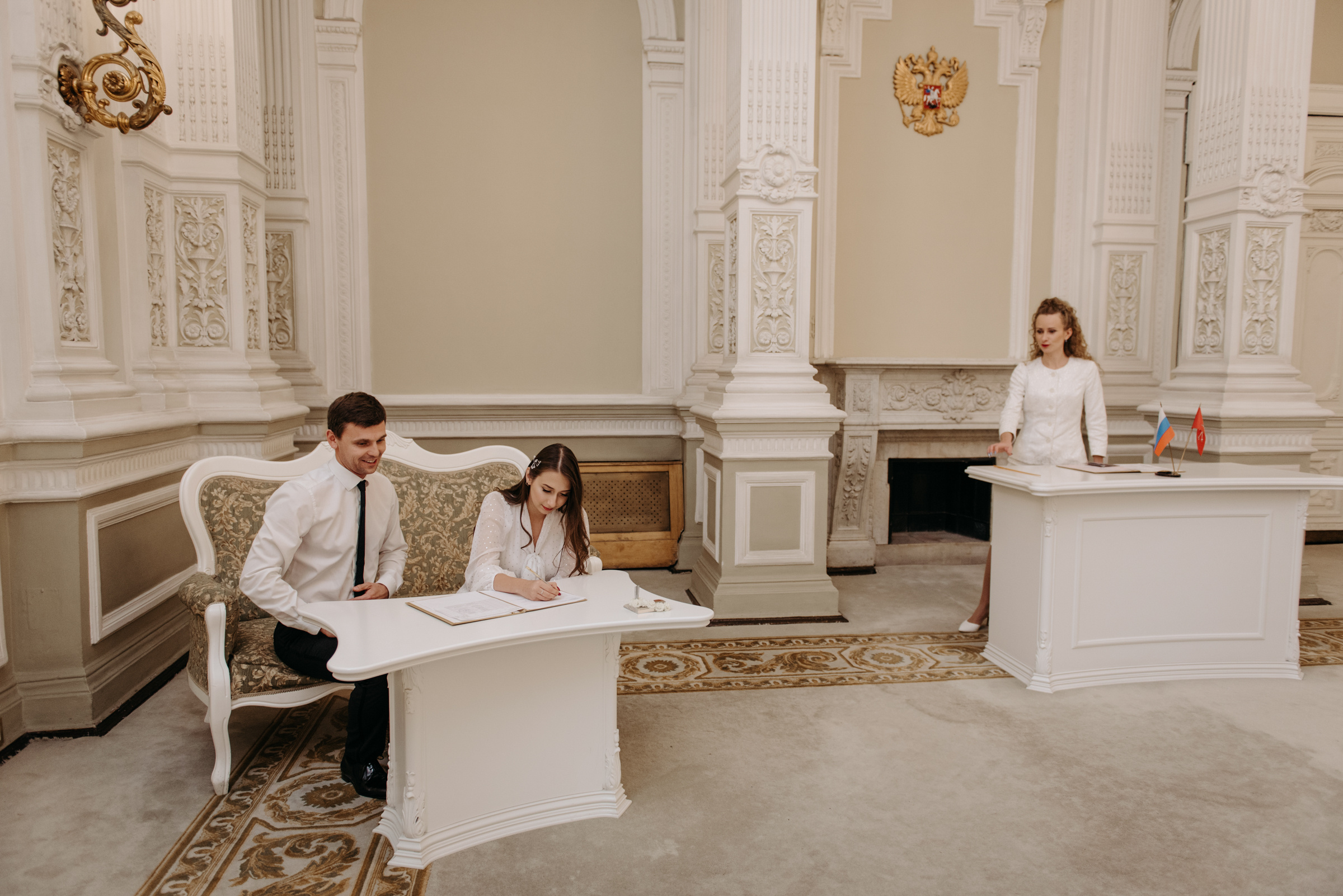 Осенняя свадьба Екатерины и Евгения. Свадебный фотограф в Санкт-Петербурге Венера Ахметова