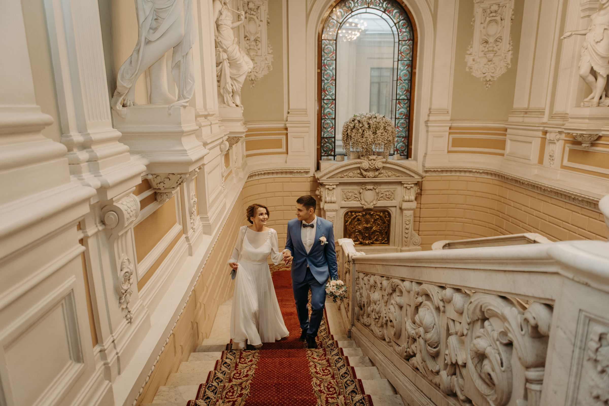 Осенняя свадьба Надежды и Дмитрия. Свадебный фотограф в Санкт-Петербурге Венера Ахметова