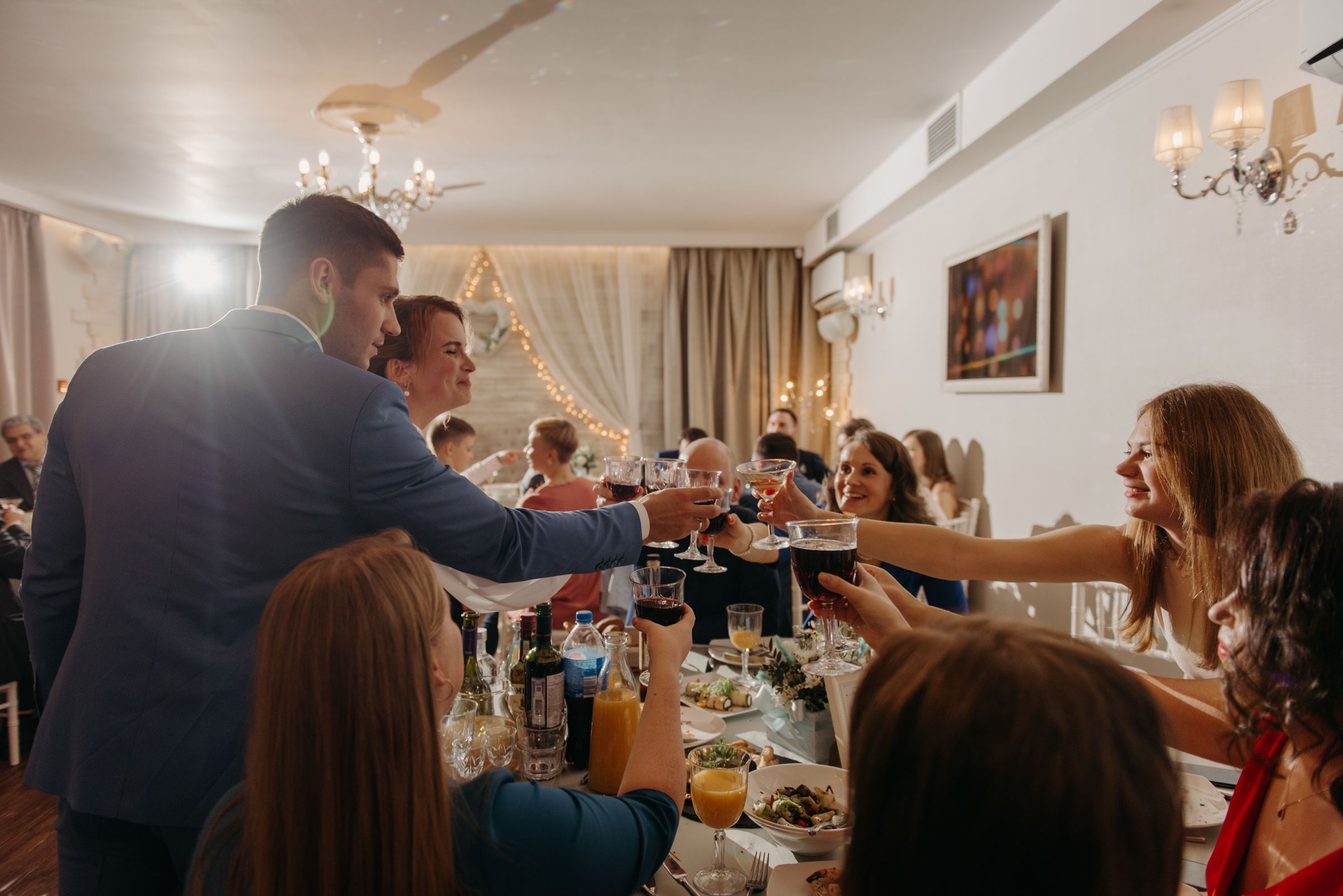 Осенняя свадьба Надежды и Дмитрия. Свадебный фотограф в Санкт-Петербурге Венера Ахметова