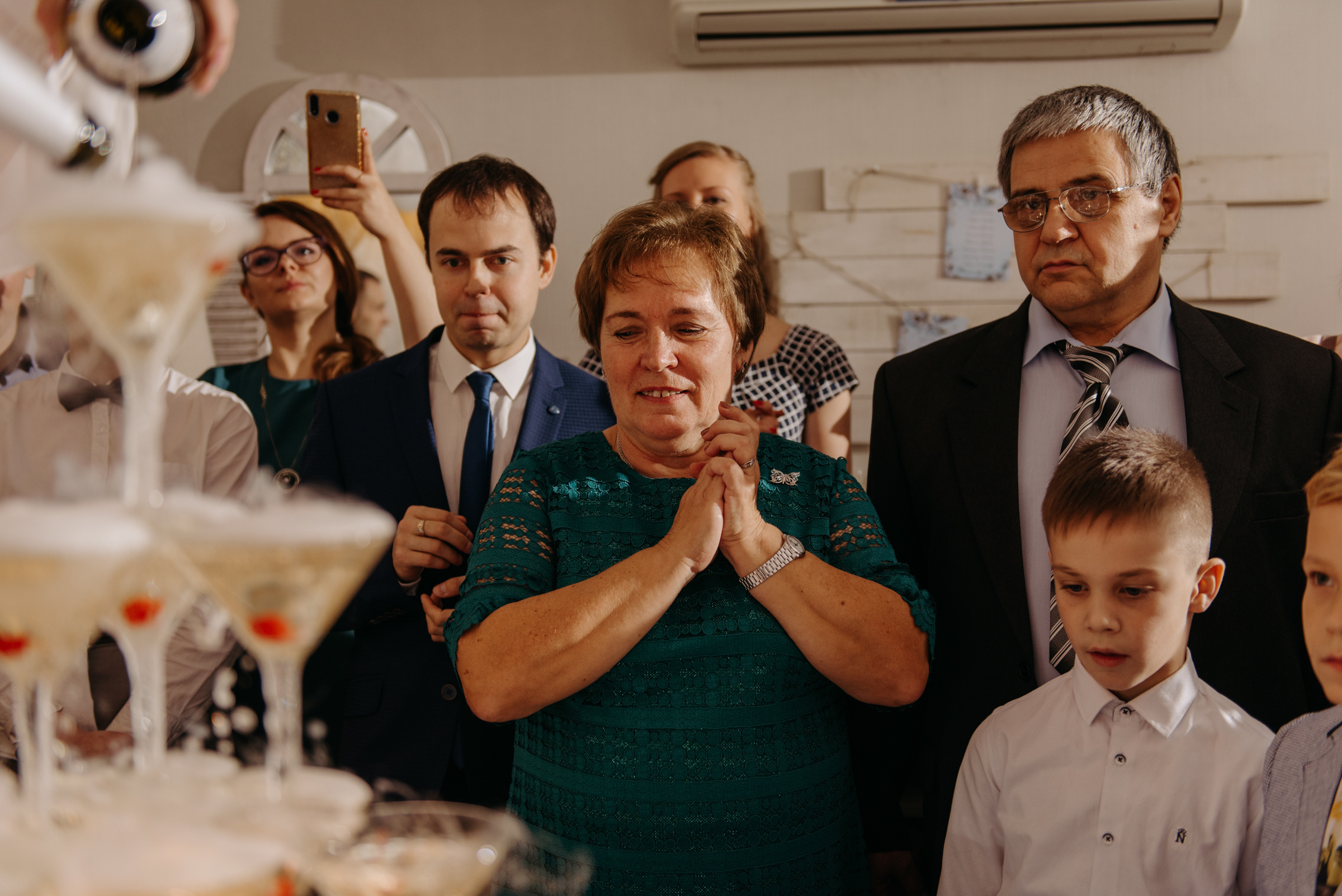 Осенняя свадьба Надежды и Дмитрия. Свадебный фотограф в Санкт-Петербурге Венера Ахметова