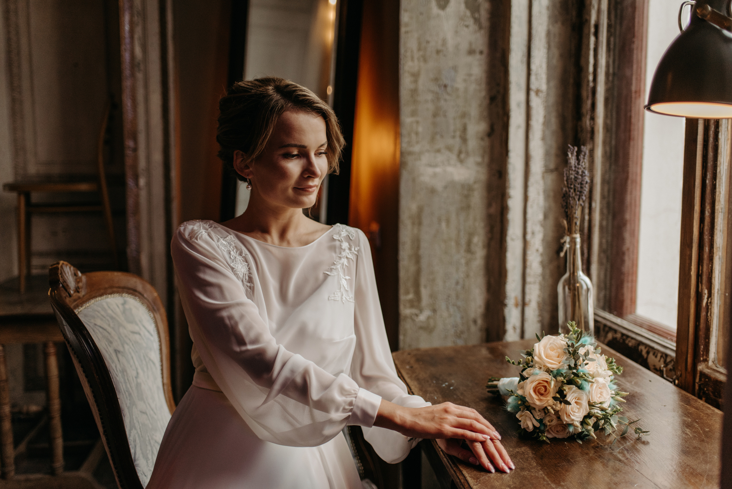 Осенняя свадьба Надежды и Дмитрия. Свадебный фотограф в Санкт-Петербурге Венера Ахметова