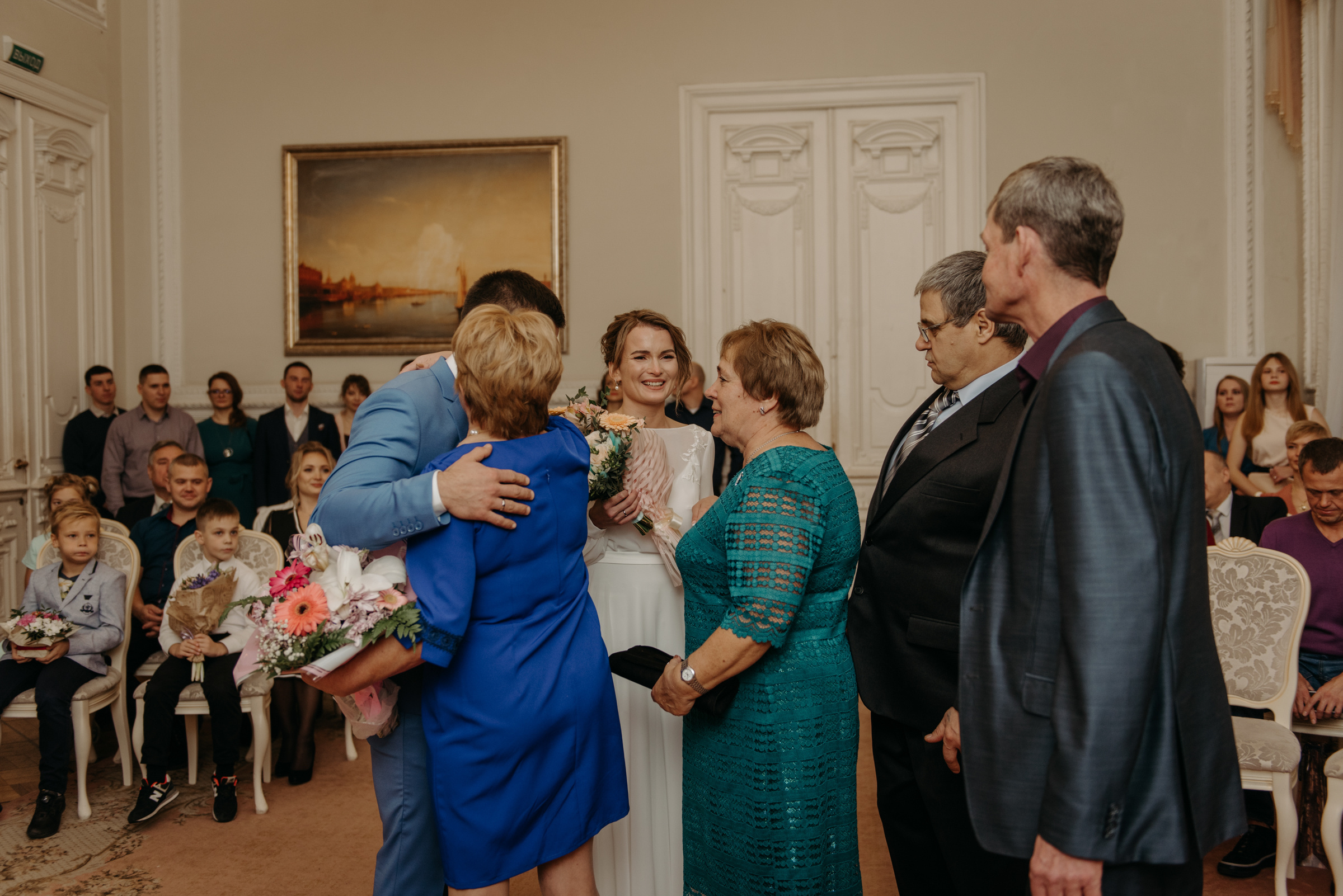 Осенняя свадьба Надежды и Дмитрия. Свадебный фотограф в Санкт-Петербурге Венера Ахметова