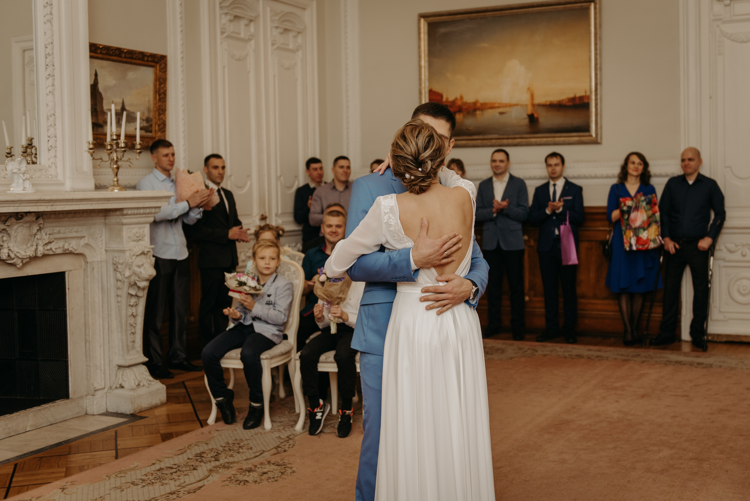 Осенняя свадьба Надежды и Дмитрия. Свадебный фотограф в Санкт-Петербурге Венера Ахметова