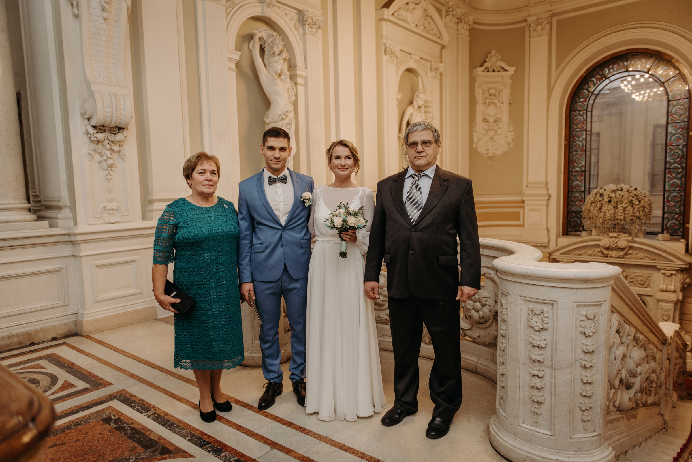 Осенняя свадьба Надежды и Дмитрия. Свадебный фотограф в Санкт-Петербурге Венера Ахметова