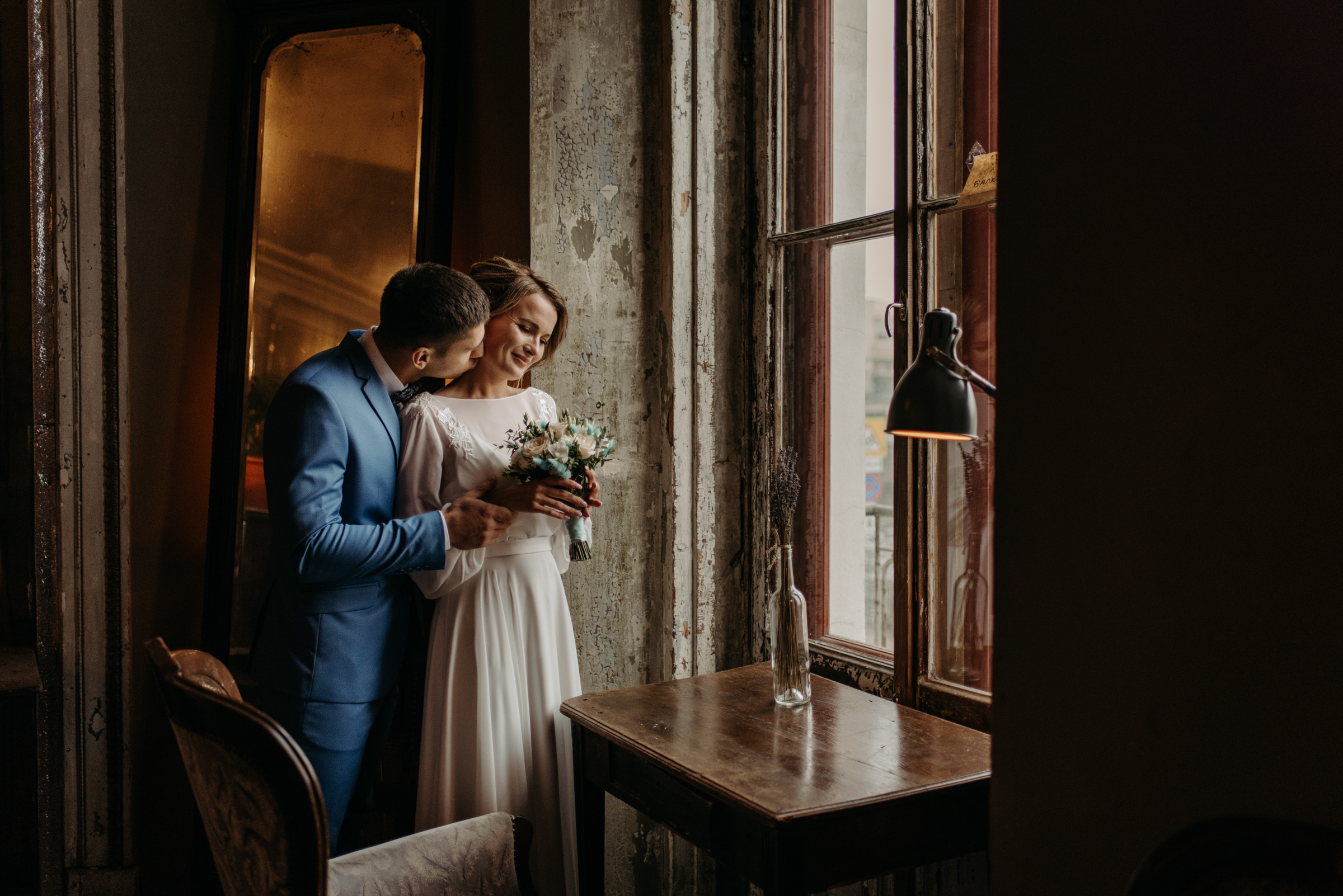 Осенняя свадьба Надежды и Дмитрия. Свадебный фотограф в Санкт-Петербурге Венера Ахметова