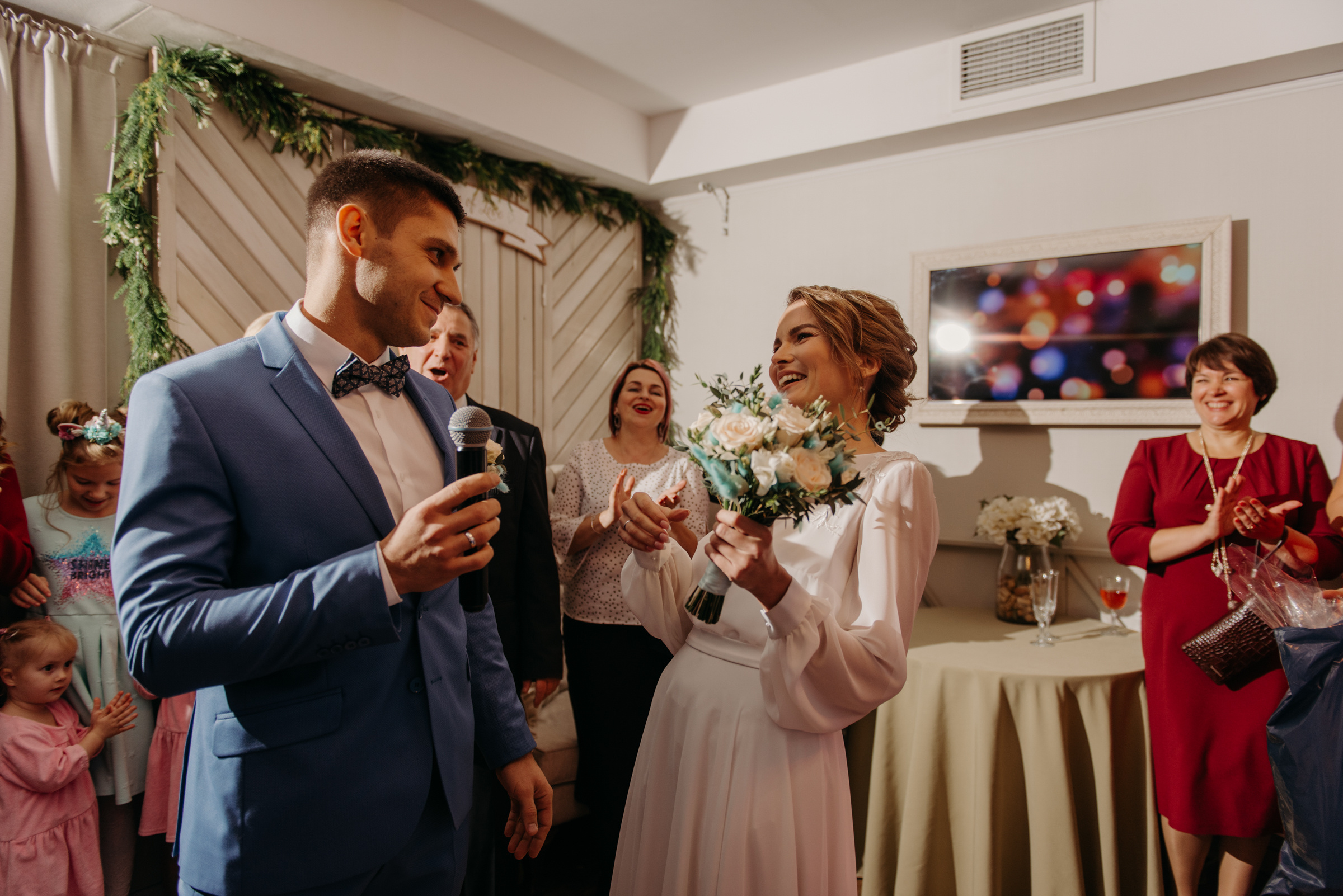 Осенняя свадьба Надежды и Дмитрия. Свадебный фотограф в Санкт-Петербурге Венера Ахметова