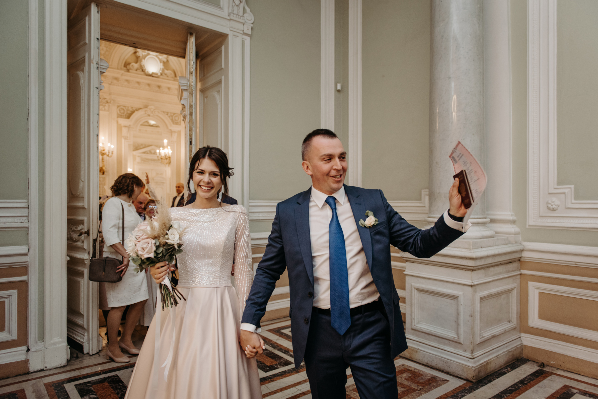 Осенняя свадьба Екатерины и Евгения. Свадебный фотограф в Санкт-Петербурге Венера Ахметова