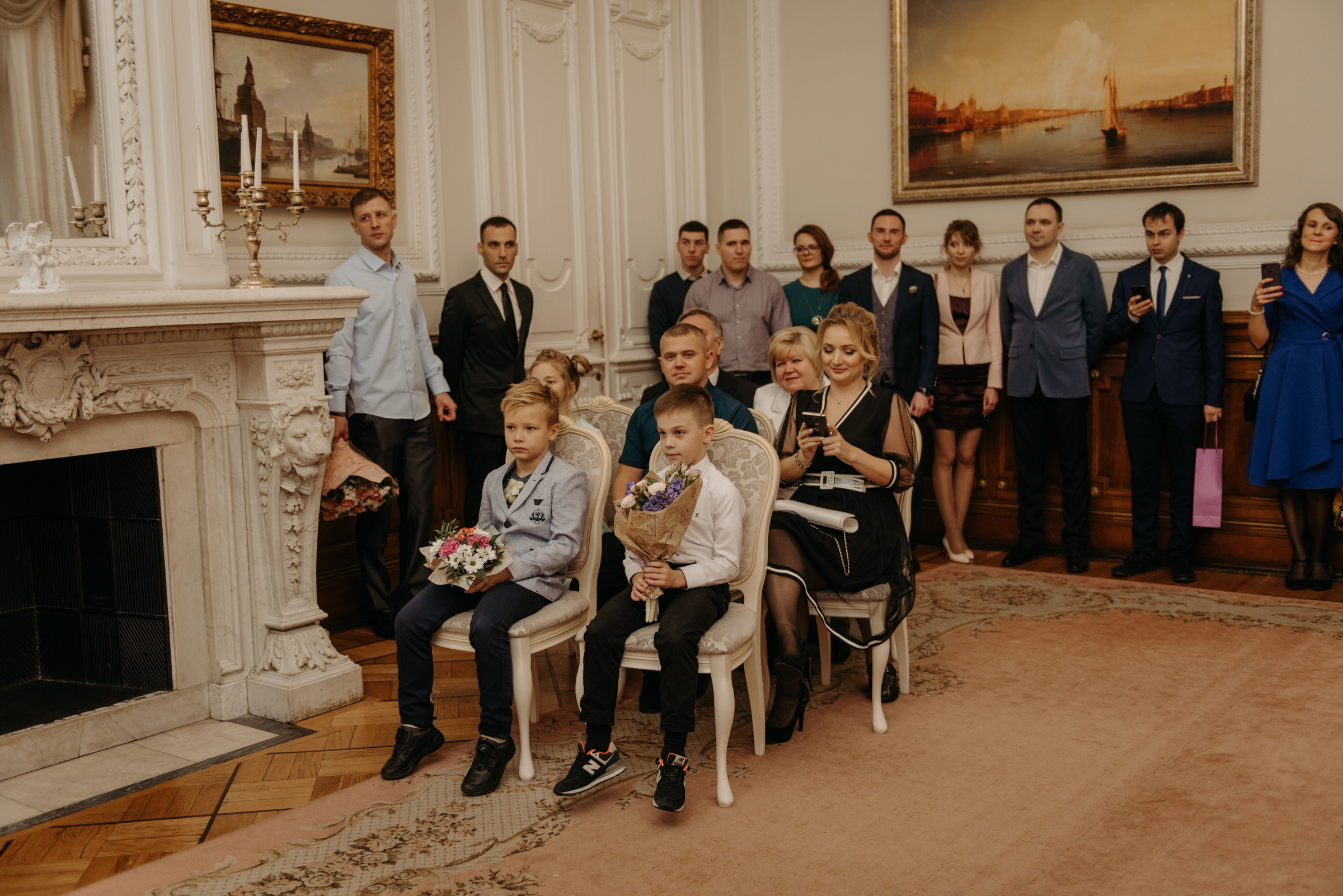 Осенняя свадьба Надежды и Дмитрия. Свадебный фотограф в Санкт-Петербурге Венера Ахметова