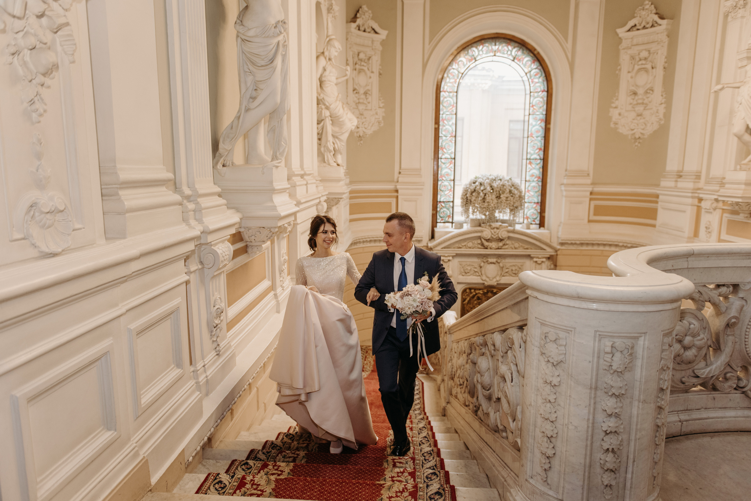 Осенняя свадьба Екатерины и Евгения. Свадебный фотограф в Санкт-Петербурге Венера Ахметова