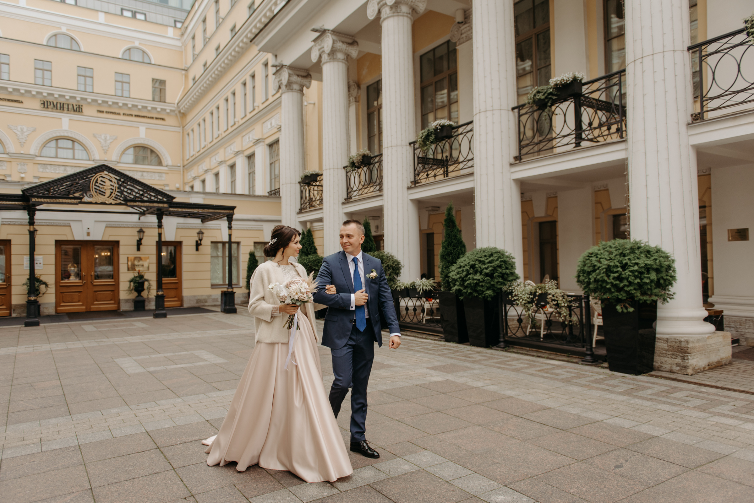 Осенняя свадьба Екатерины и Евгения. Свадебный фотограф в Санкт-Петербурге Венера Ахметова