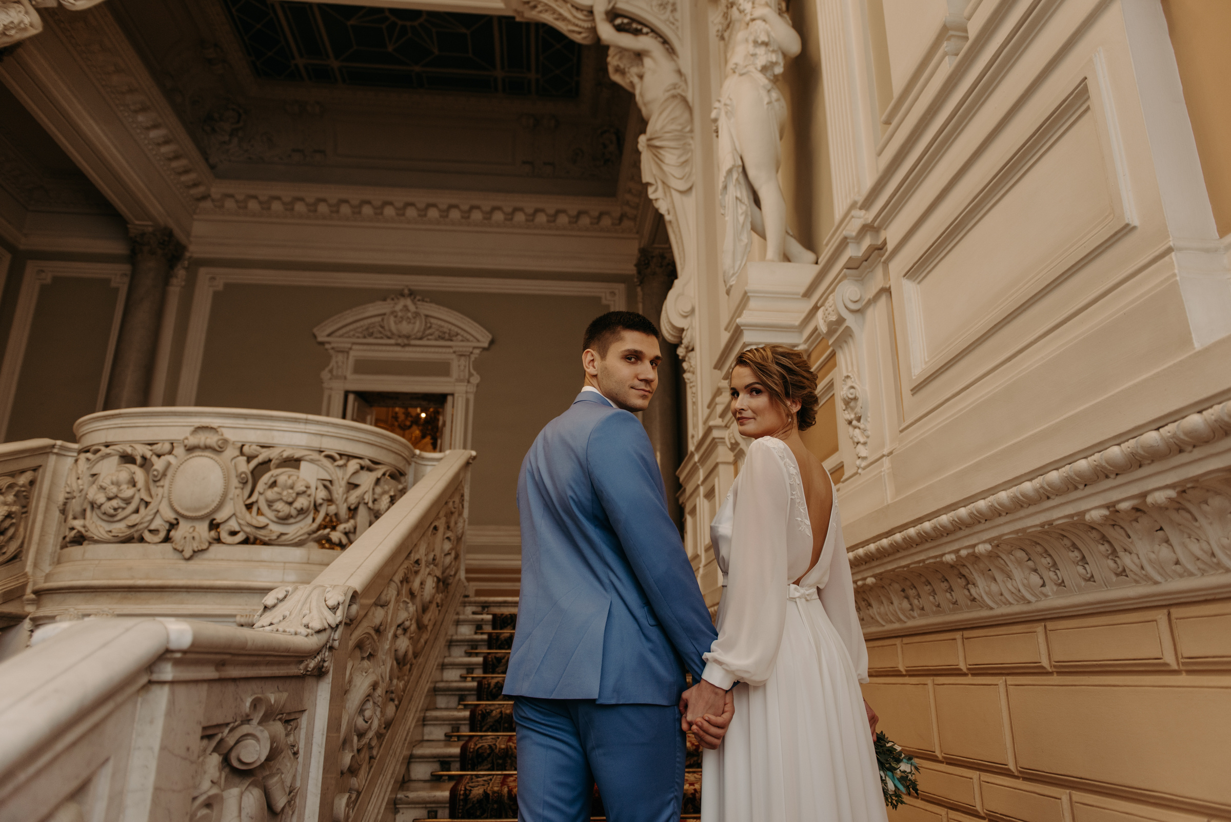 Осенняя свадьба Надежды и Дмитрия. Свадебный фотограф в Санкт-Петербурге Венера Ахметова