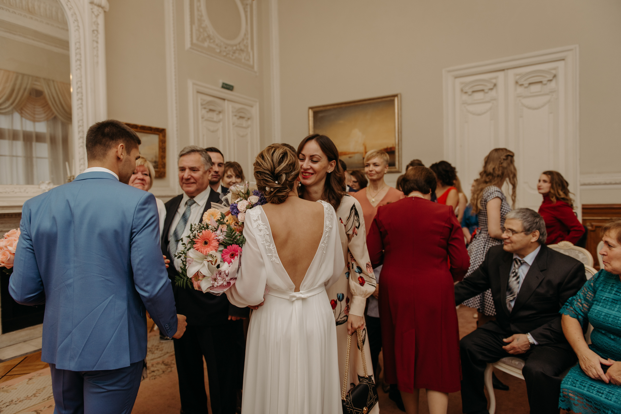 Осенняя свадьба Надежды и Дмитрия. Свадебный фотограф в Санкт-Петербурге Венера Ахметова