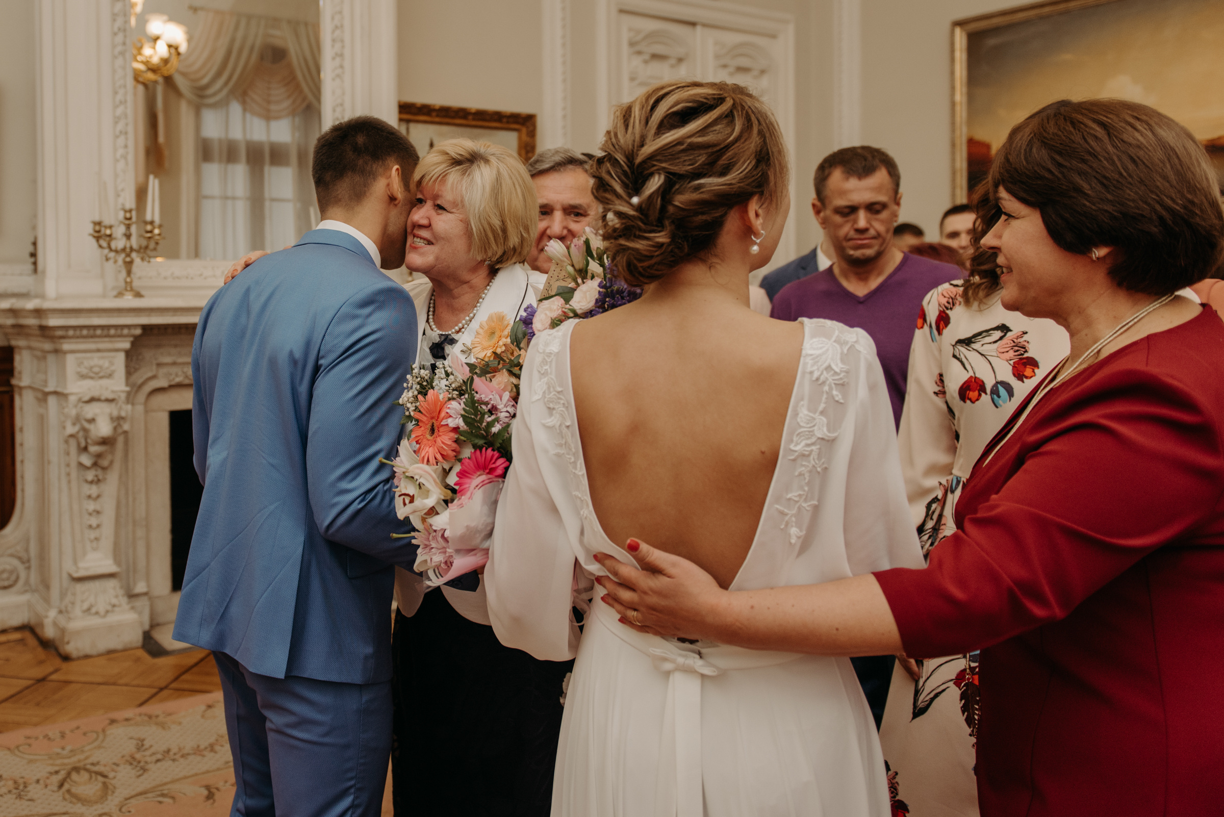 Осенняя свадьба Надежды и Дмитрия. Свадебный фотограф в Санкт-Петербурге Венера Ахметова