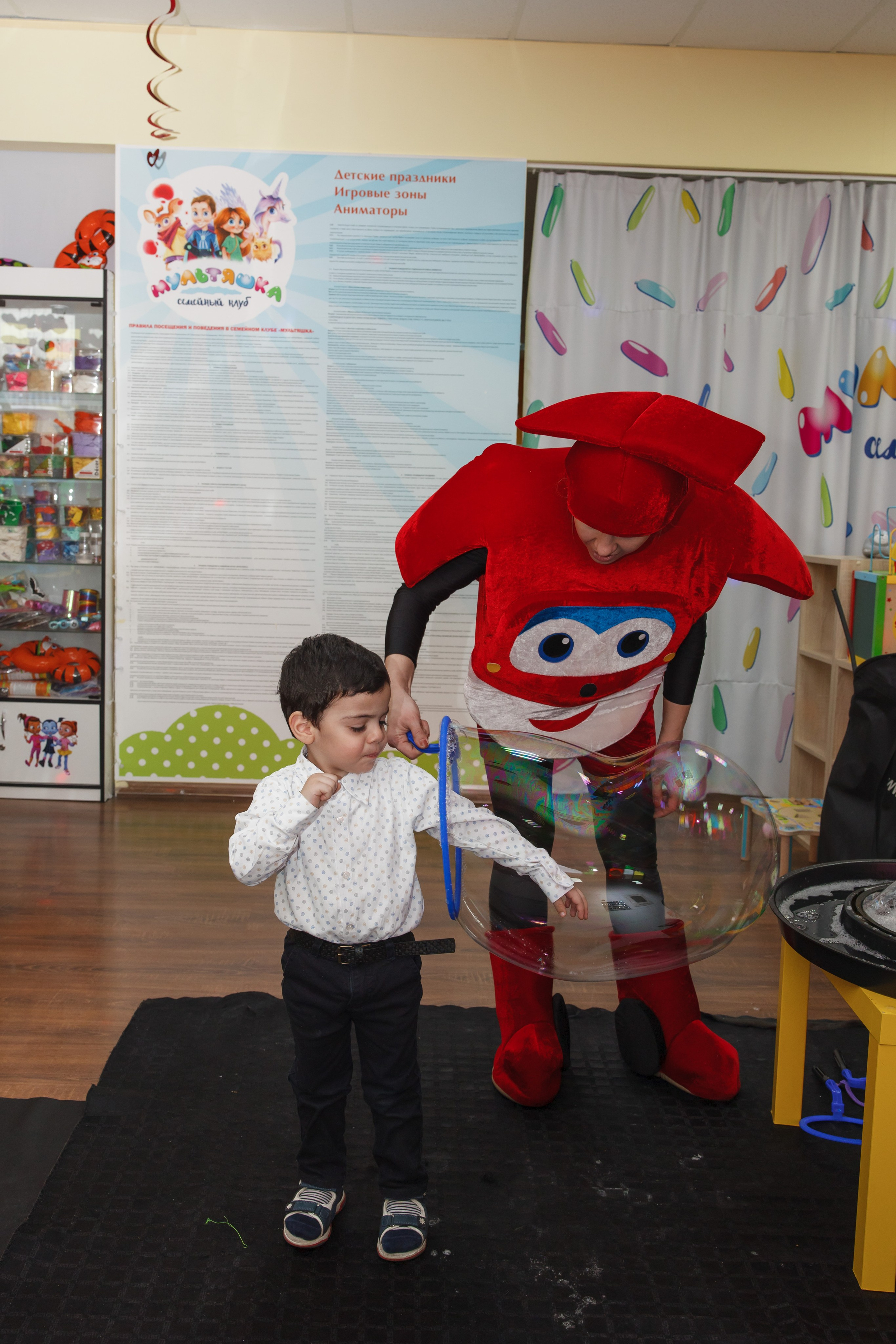 Детский День Рождения, Мише 3 годика, «Мультяшка». Свадебный и репортажный фотограф (Москва, Королев и другие)