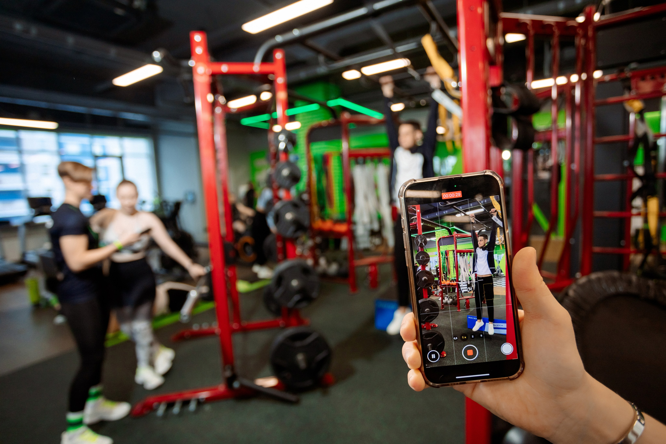 РЕПОРТАЖ: ФИТНЕСС-КЛУБ X-FIT. Профессиональный фотограф в Ижевске Леша Петров