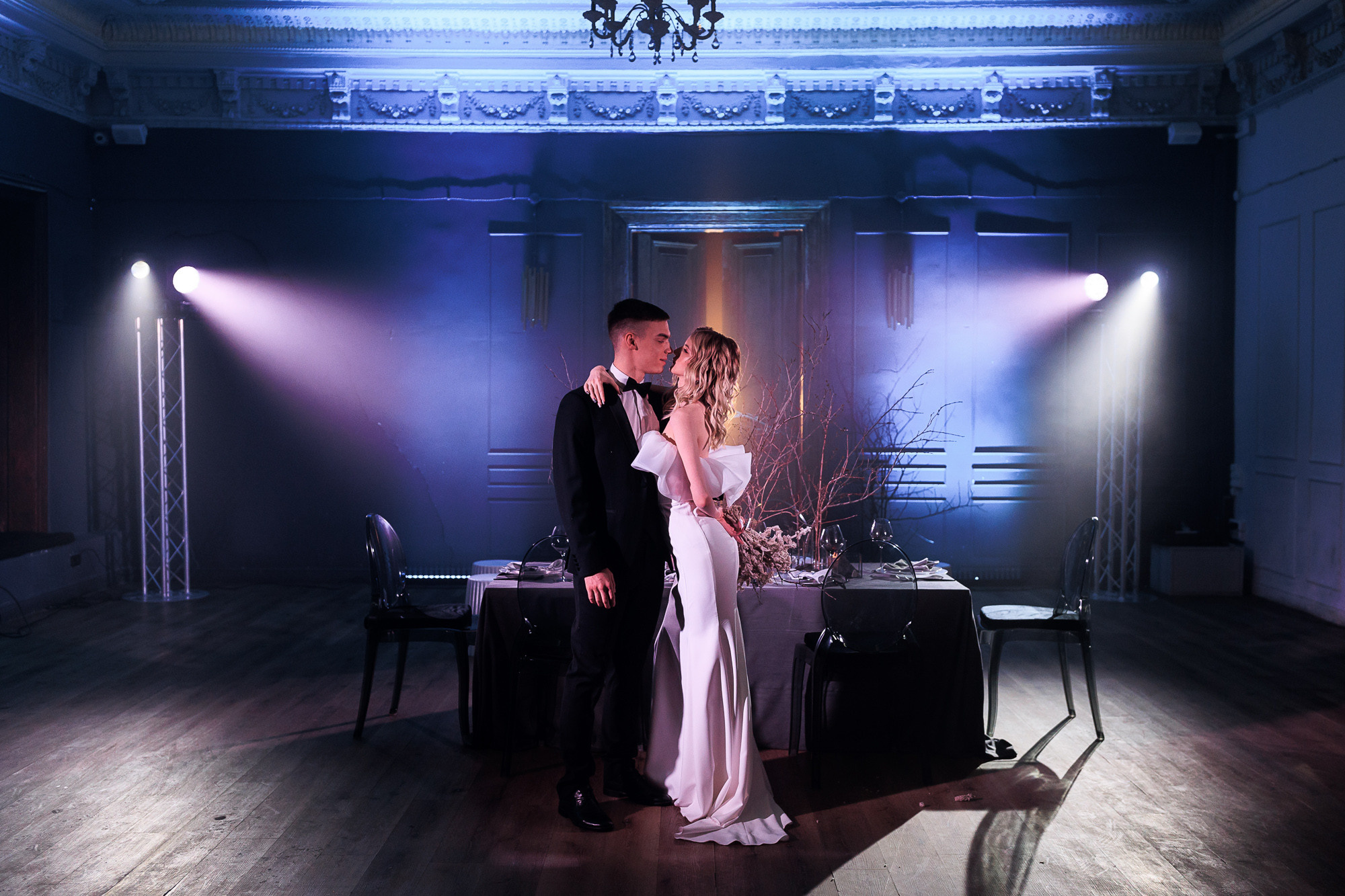 Свет на свадьбу в Особняк 1857. DDrental прокатная компания Нижний Новгород