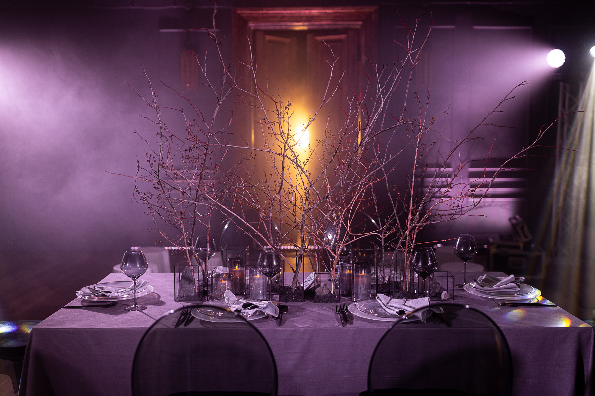 Свет на свадьбу в Особняк 1857. DDrental прокатная компания Нижний Новгород