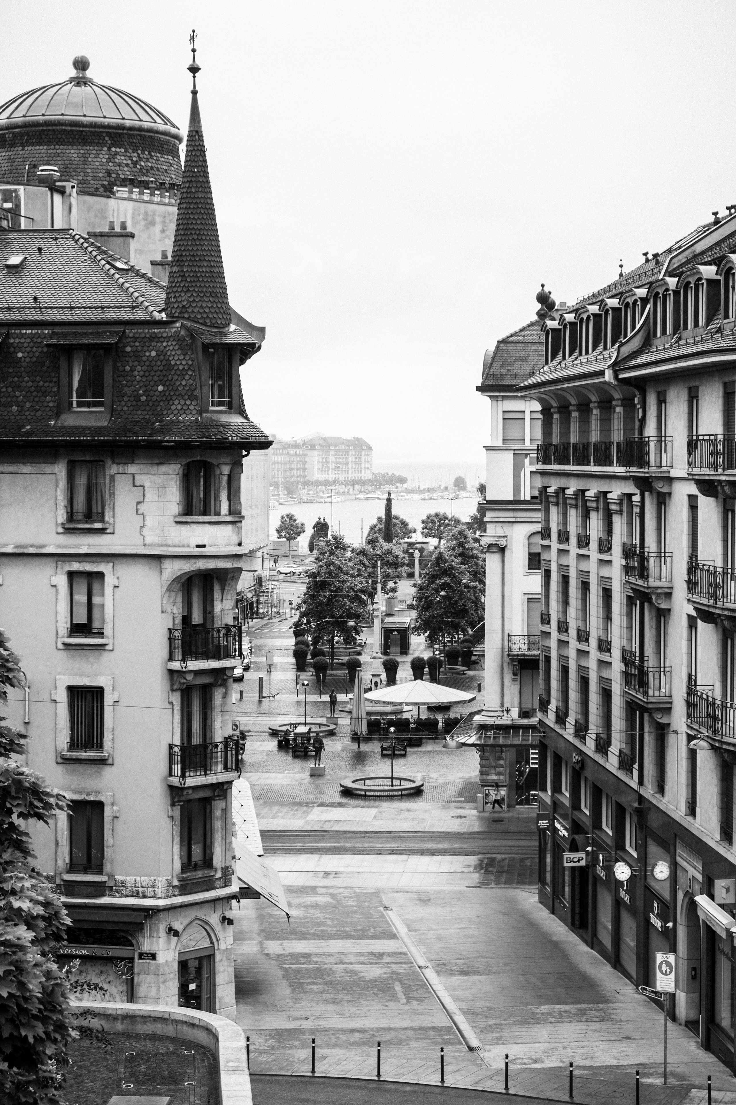 Женева. Фотограф Антон Швец — Монохромная реальность