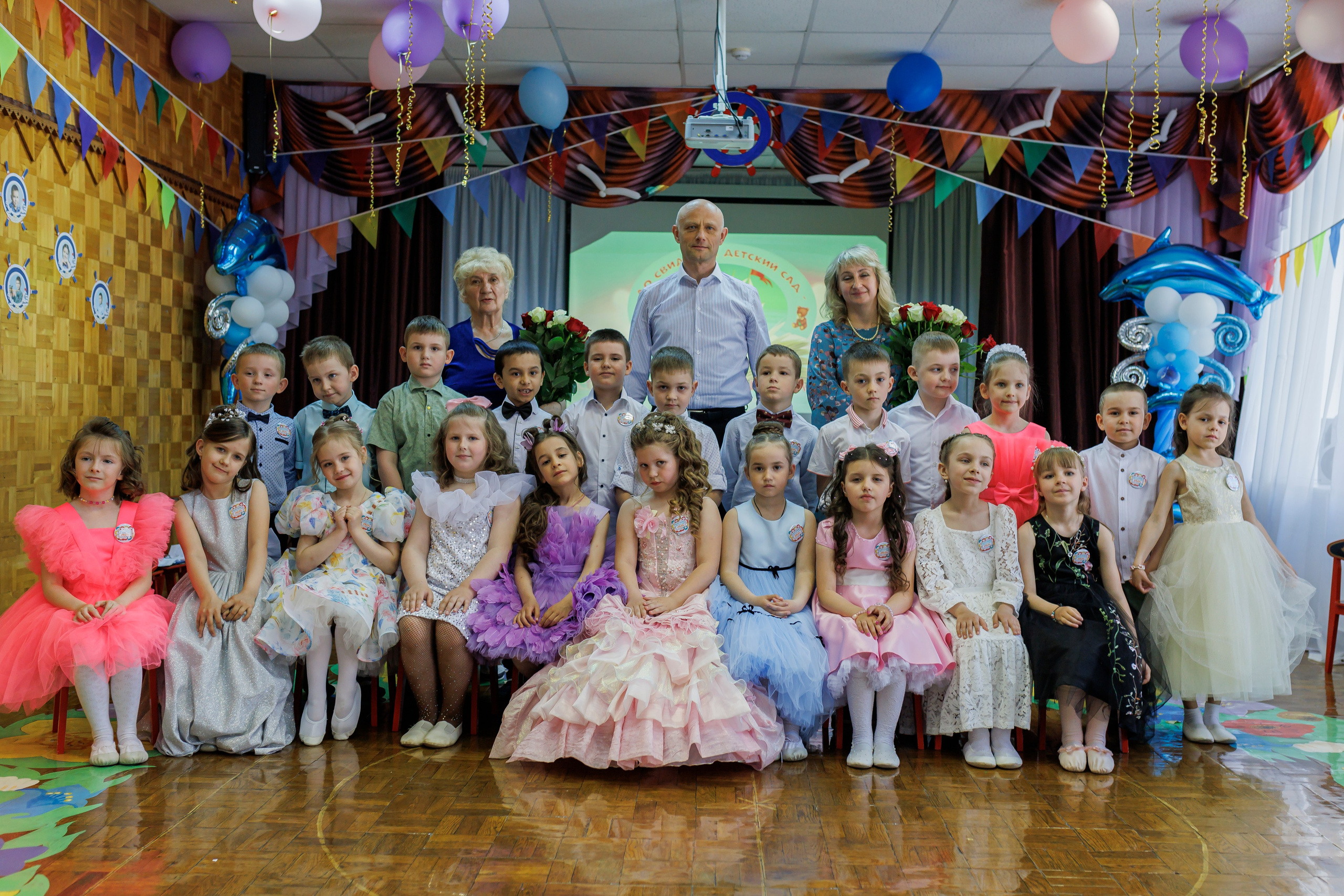 Выпускной в детском садике. Семейный и детский фотограф в Рязани Васюгова Мария