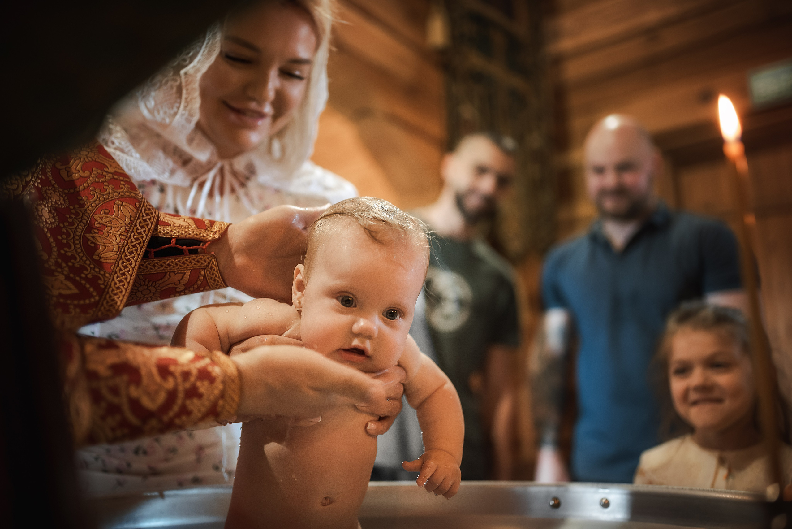 Таинство Крещения. Профессиональный семейный и церковный фотограф в Ростове-на-Дону