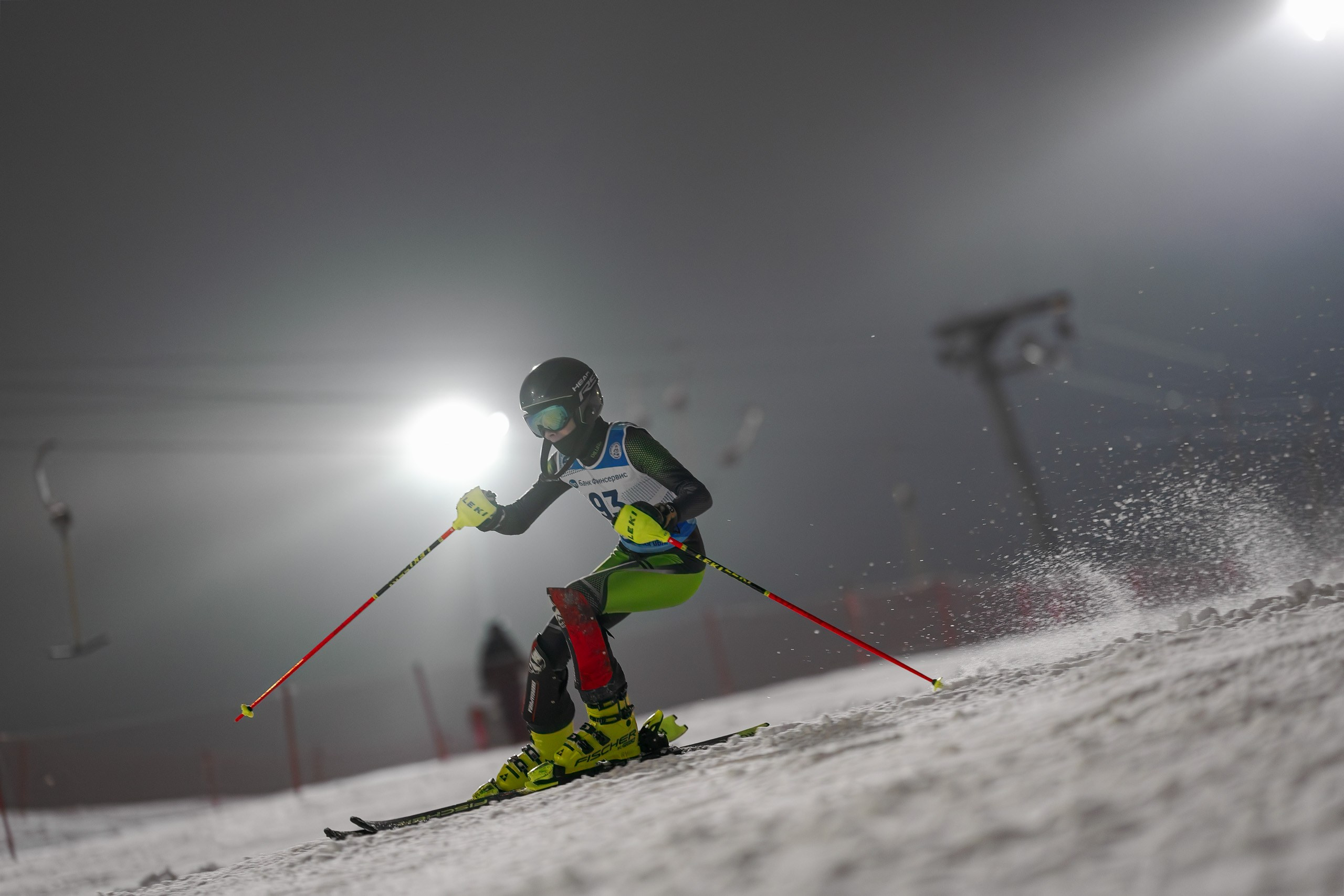 Соревнования Дмитровского городского округа по горнолыжному спорту «Открытие зимнего сезона» 2024-2025. Фотограф Студитский Евгений