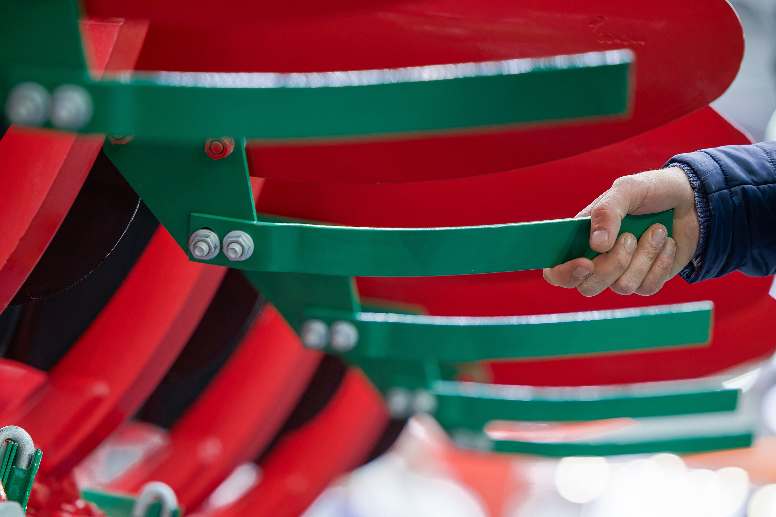 Работа стенда. Агросалон. Репортажный фотограф в Москве Екатерина Якель