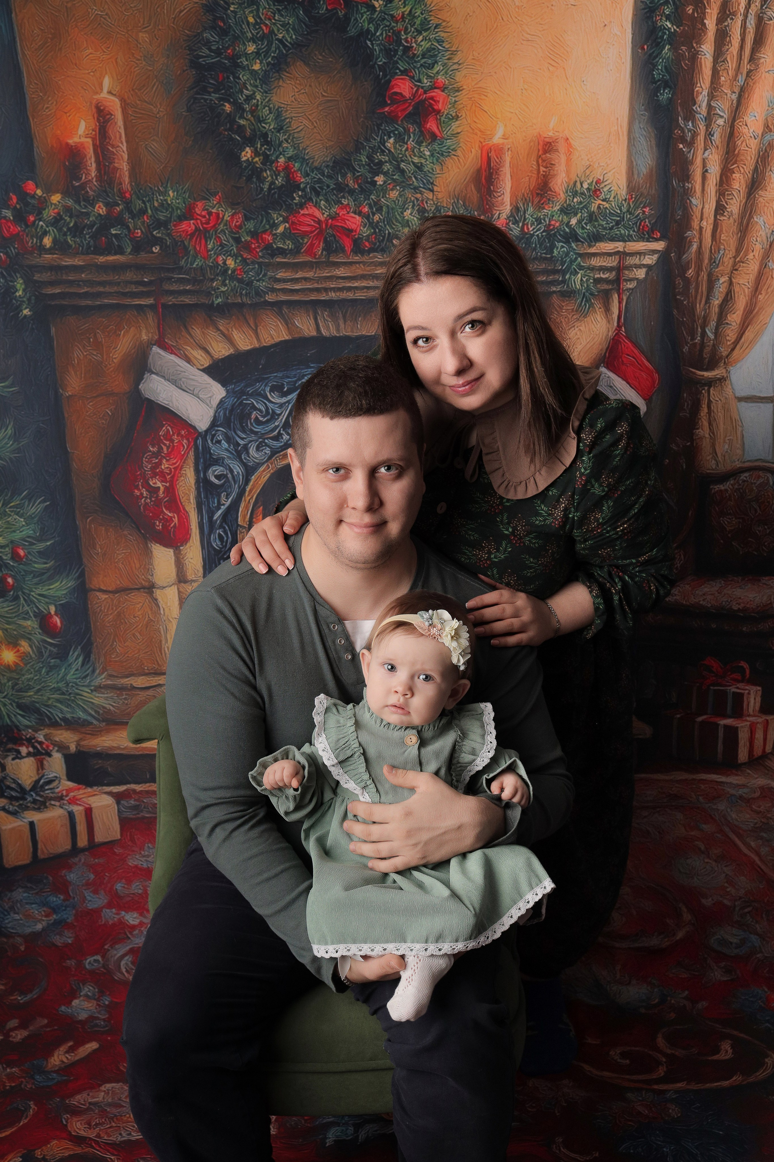 Малыши до 1 года — девочки. Фотограф новорожденных в Новокузнецке Анна Горошникова