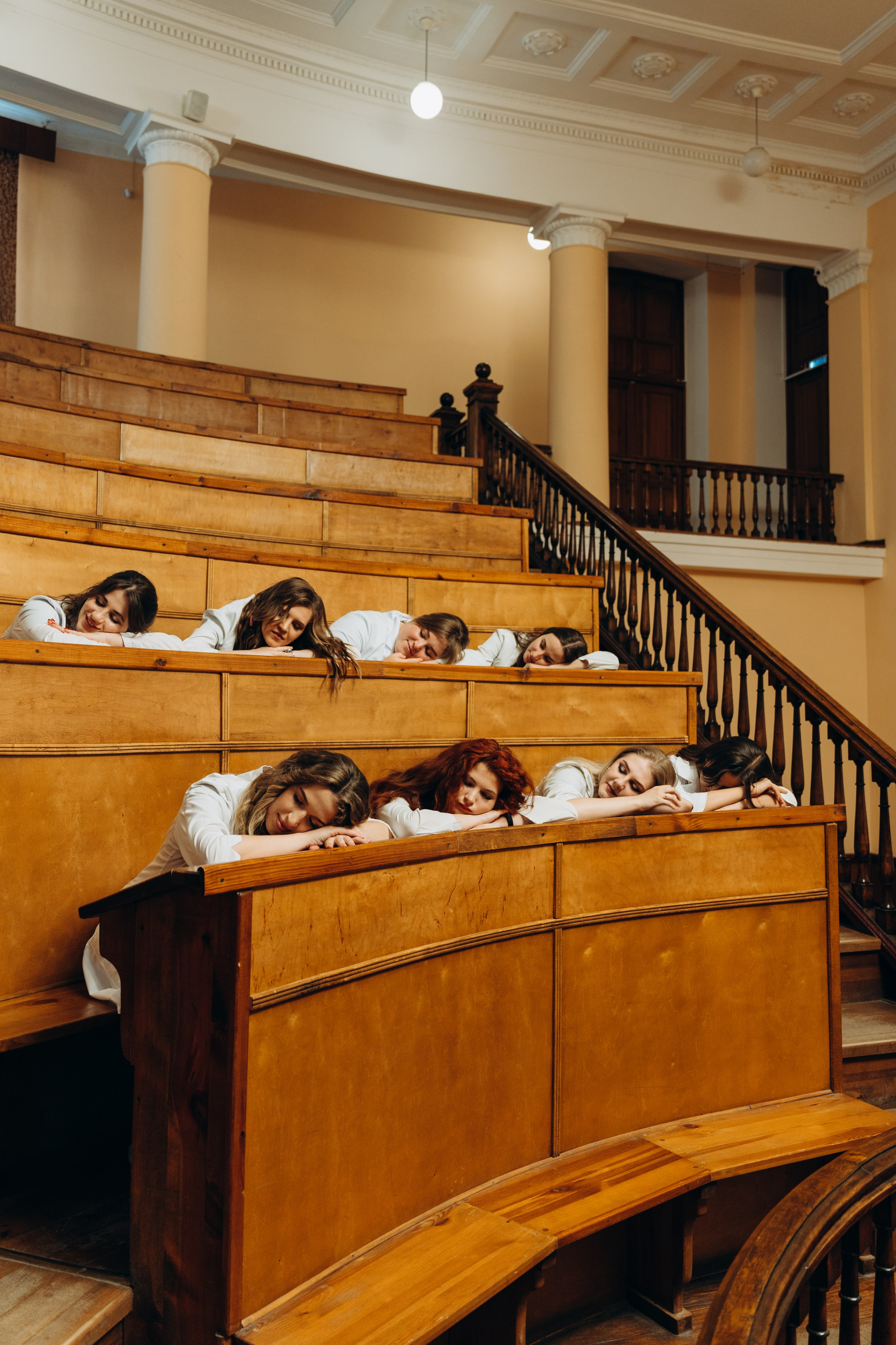 Групповая фотосессия для выпускников мед.института. Портретный свадебный фотограф Крым | Евгения Щитенко