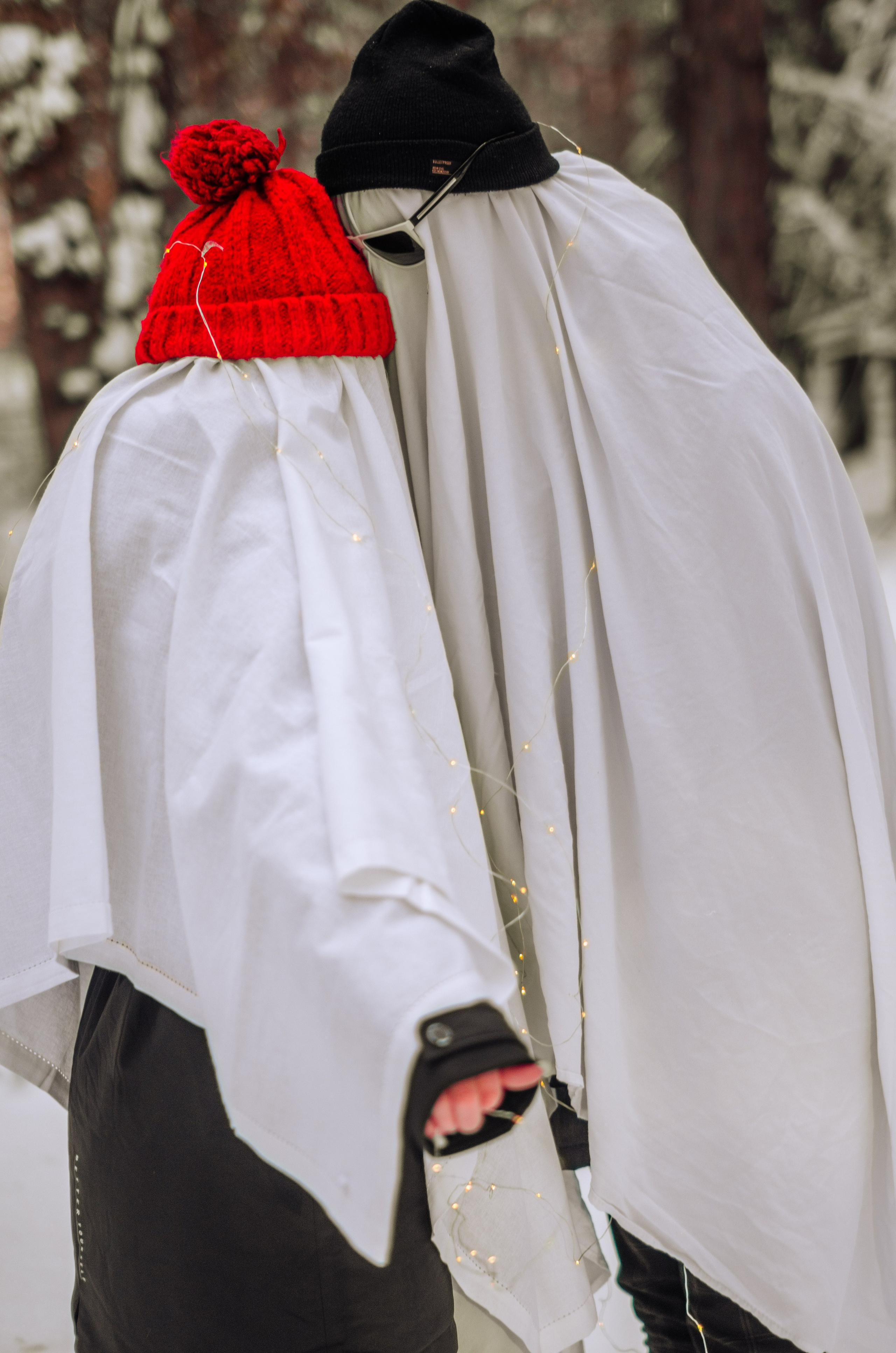 Зимняя история любви в стиле фильма «Гарри Поттер». Денисова Аля — фотограф для парных съемок и индивидуальных историй в Барнауле