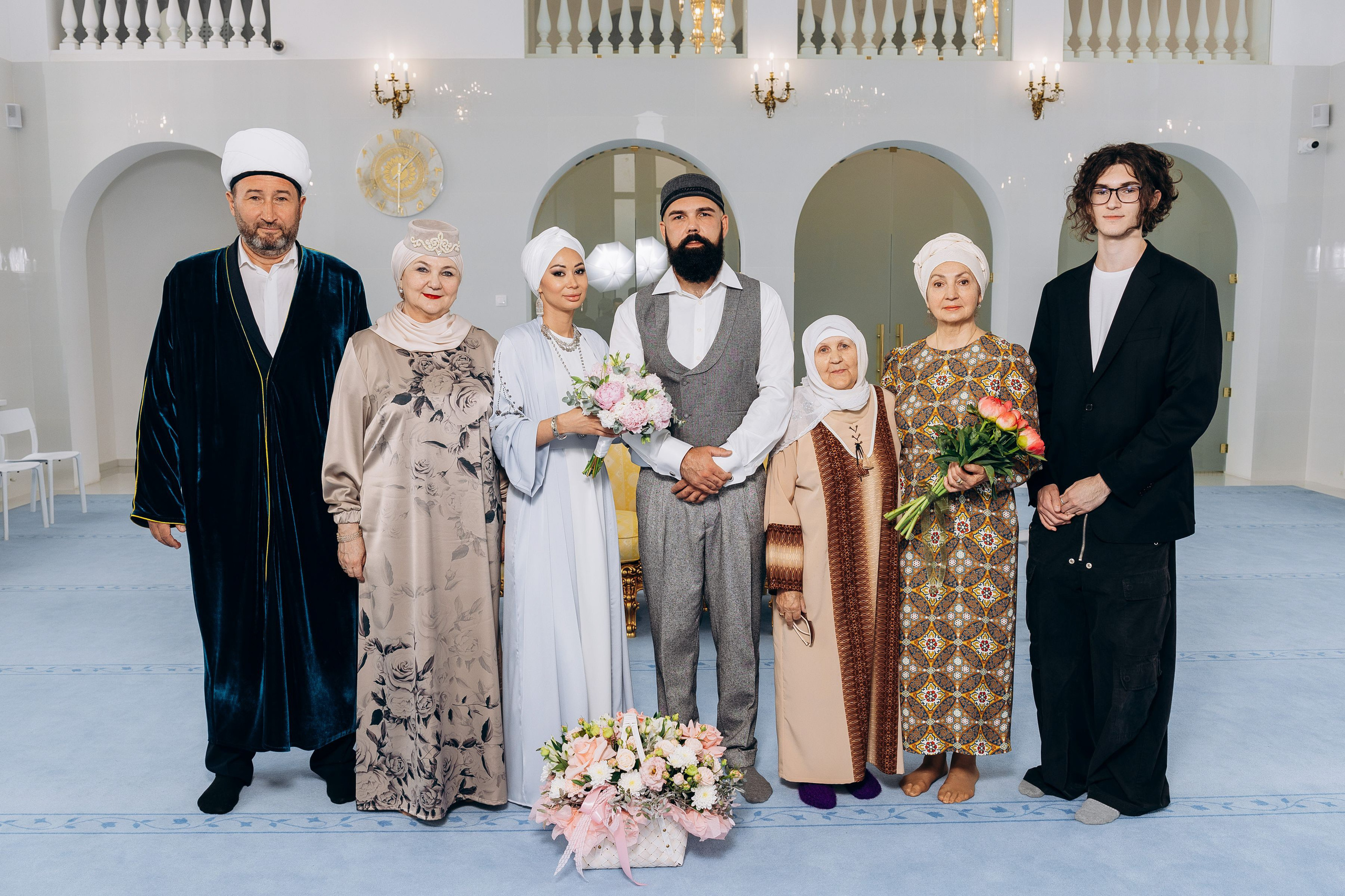 никах в мечети Сулейман,  фотосессия в мечети Сулейман, фотограф на никах Казань Ranas4you, образ невесты на никах, завязывание платка Казань, платье на никах Казань, фотограф на мусульманские свадьбы Ranas4you