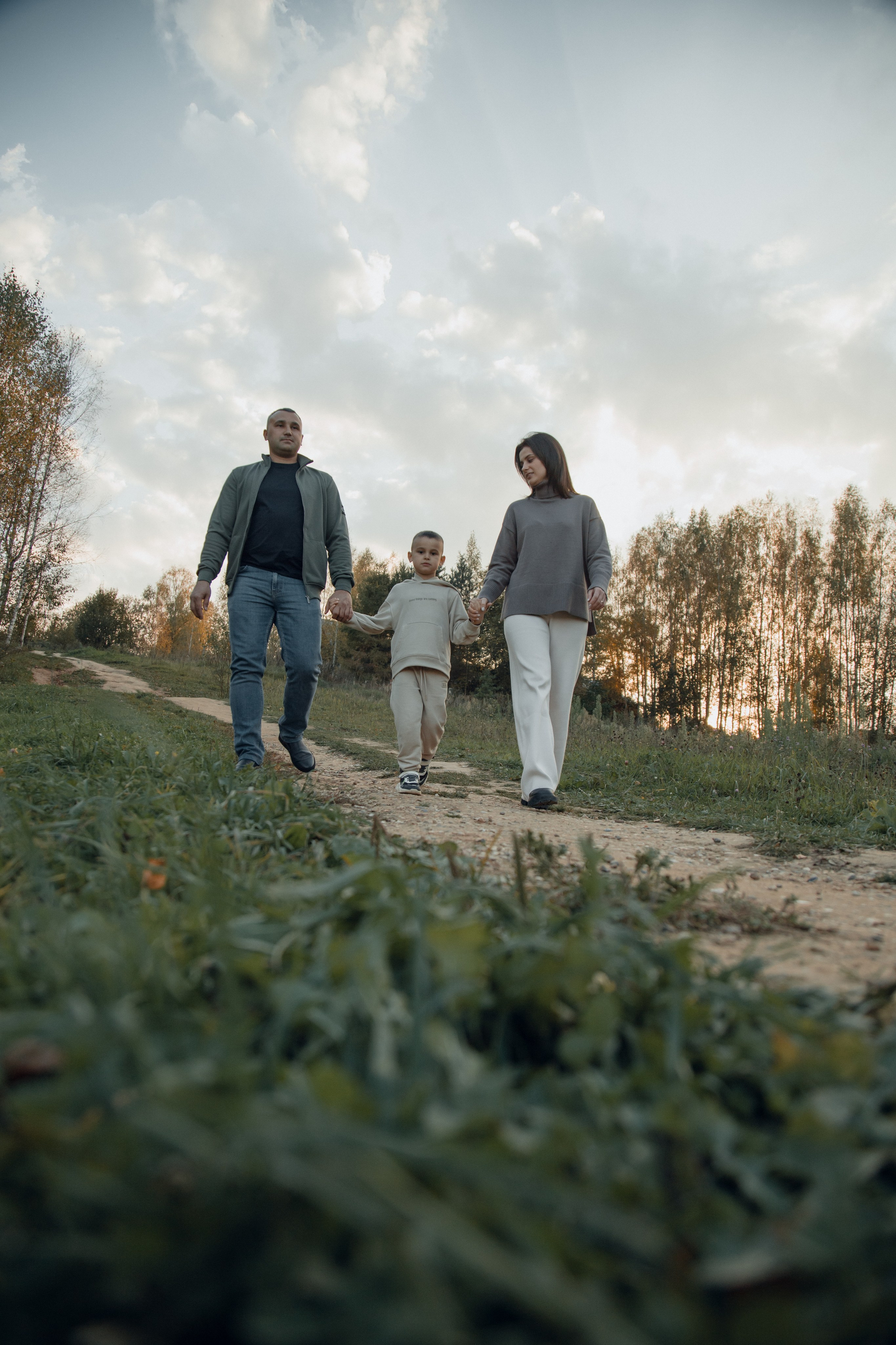 Наталья с семьей