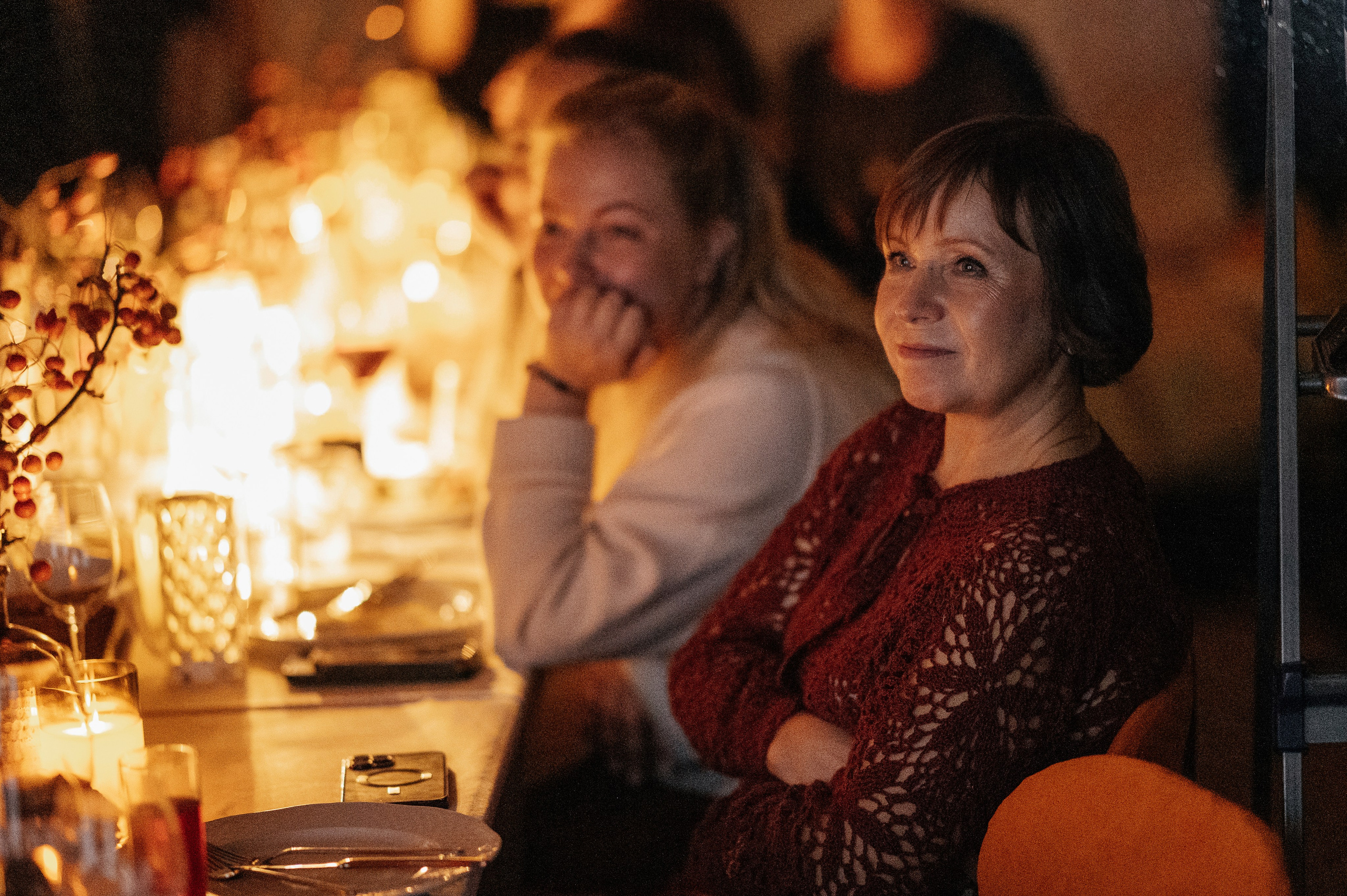 Невероятно атмосферный семейный ужин. Wedding photographer in Moscow and around the world Andrey Medvednikov